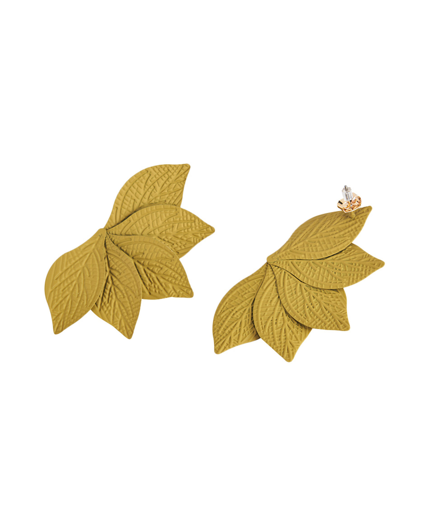Aros mujer hojas Aros mujer hojas