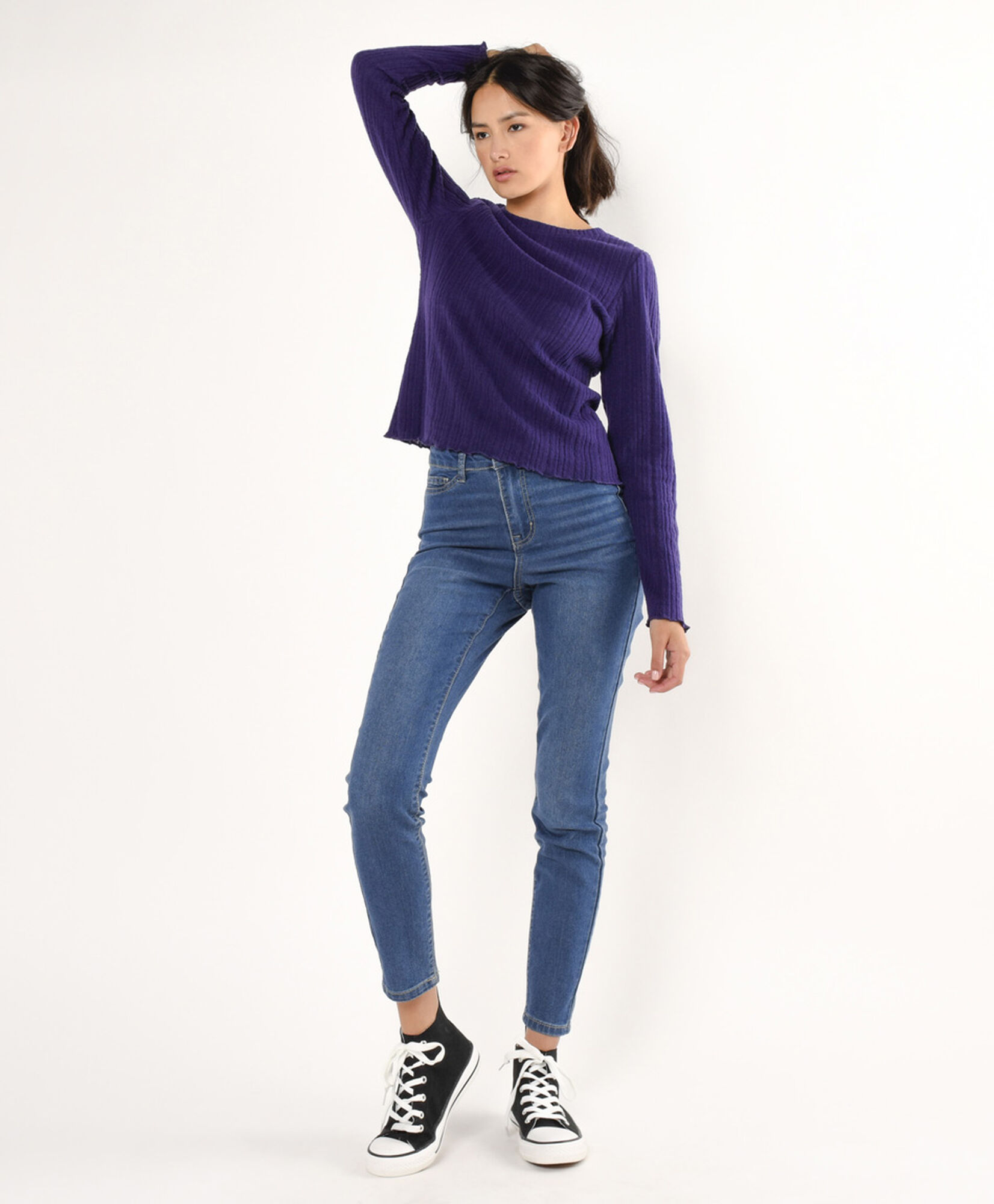 Jeans mujer desgastes skinny fit Jeans mujer desgastes skinny fit