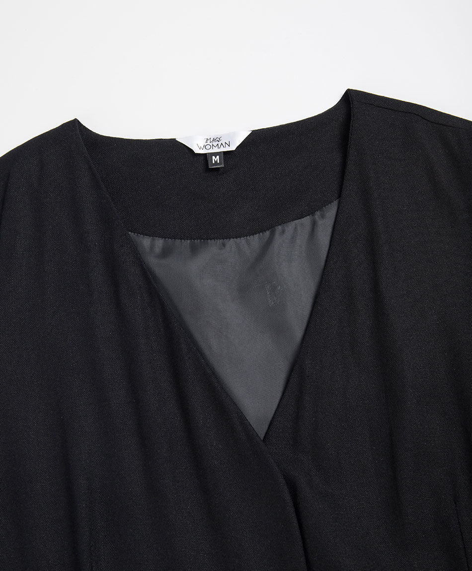 Vest mujer corte cintura