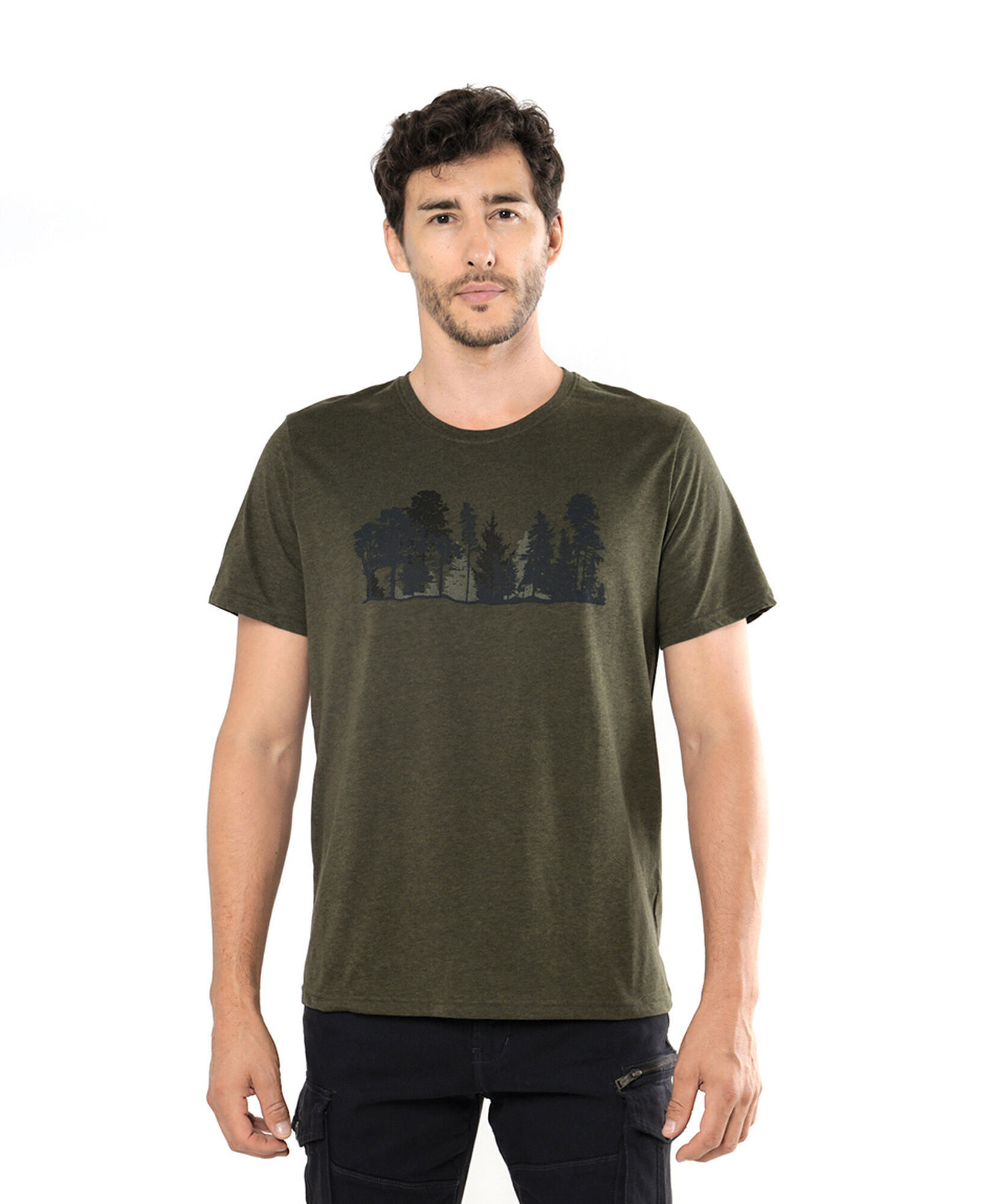 Polera hombre bosque Polera hombre bosque