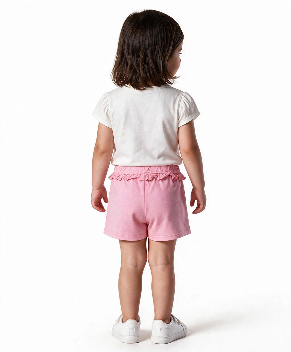 Short beb&eacute; vuelos cereza