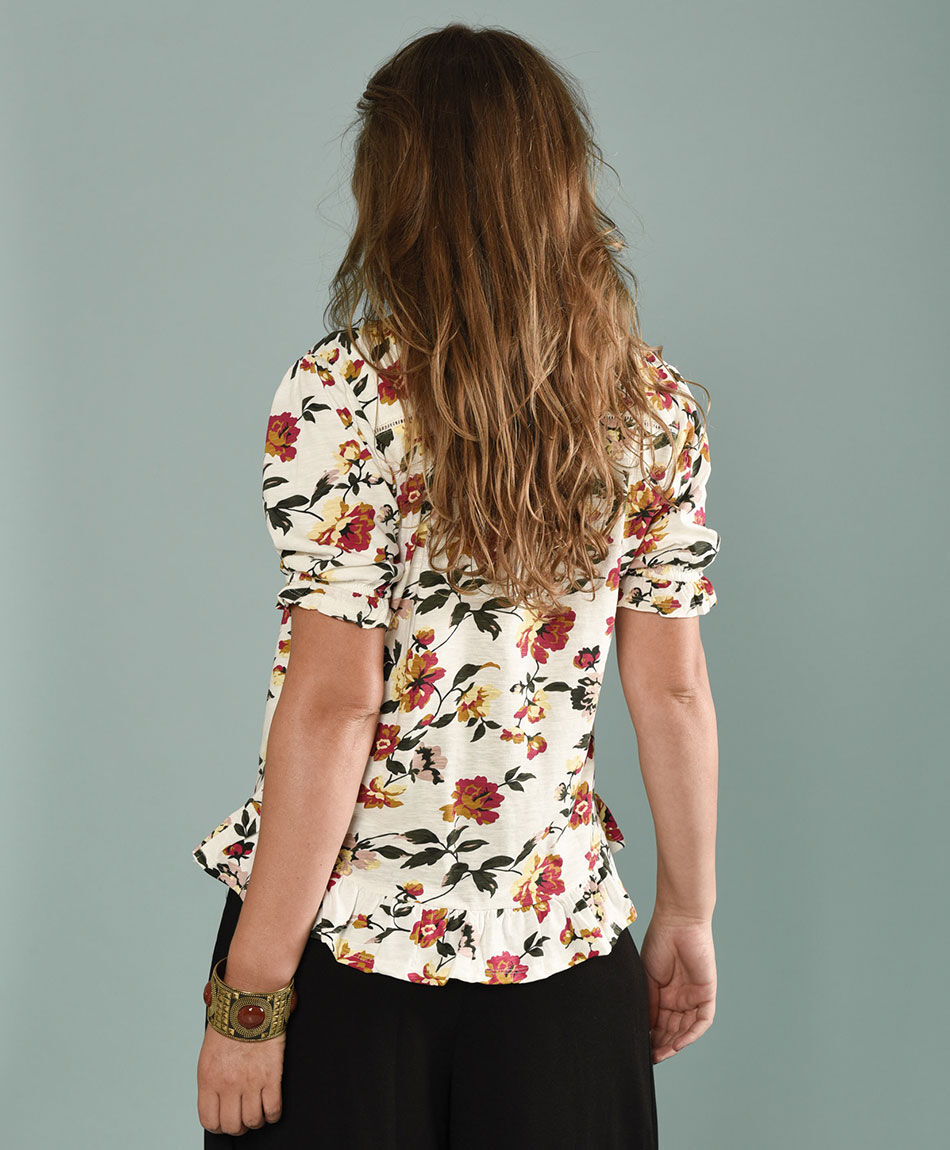 Polera estampada