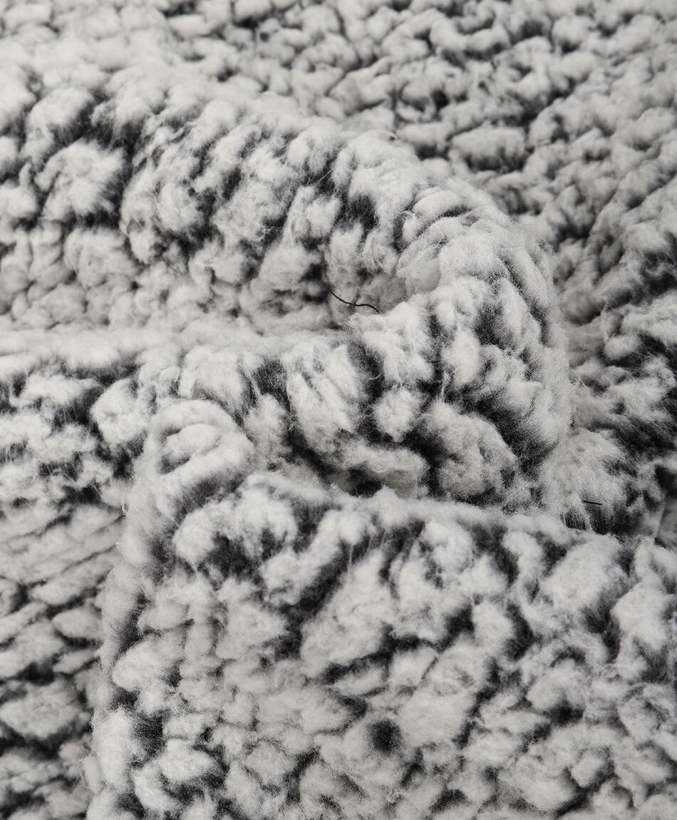 Polar deportivo mujer estilo oveja gris