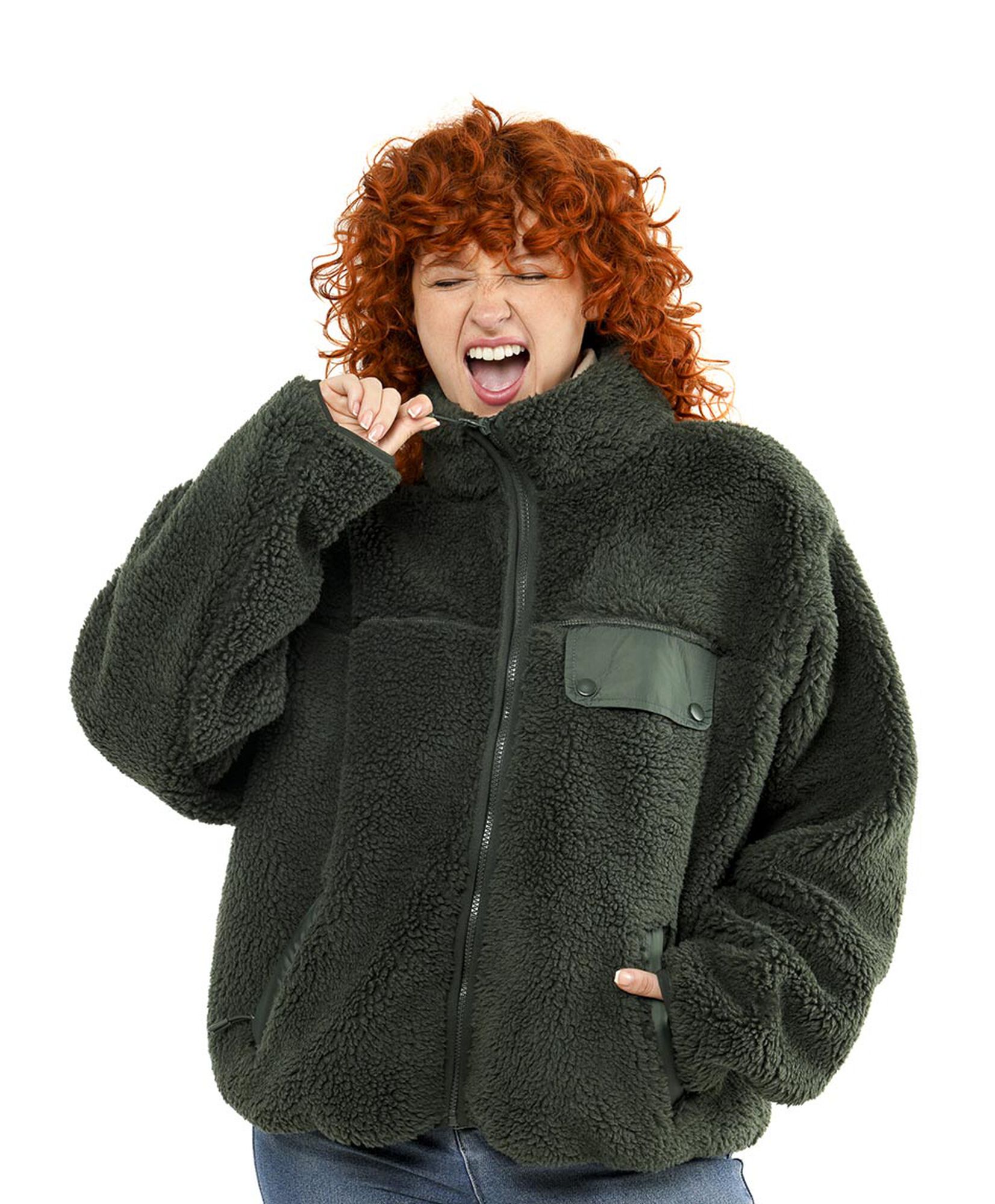 Chaqueta mujer chiporro bolsillos Chaqueta mujer chiporro bolsillos