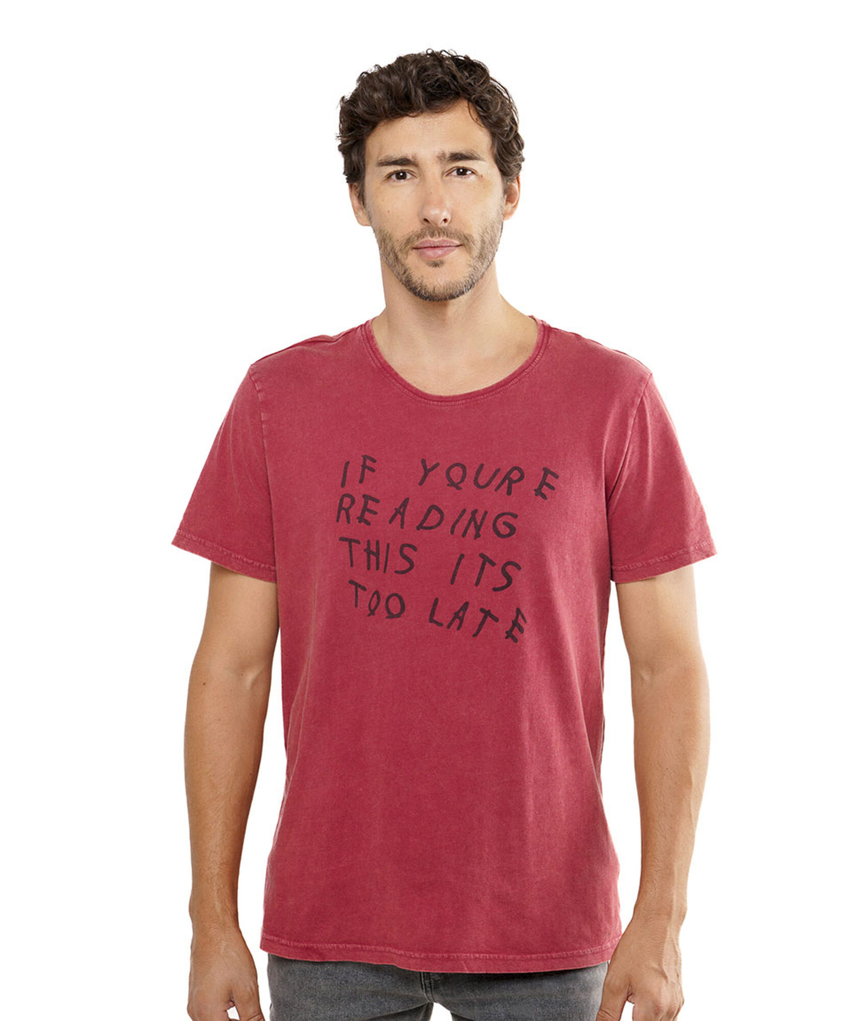 Polera hombre frase Polera hombre frase