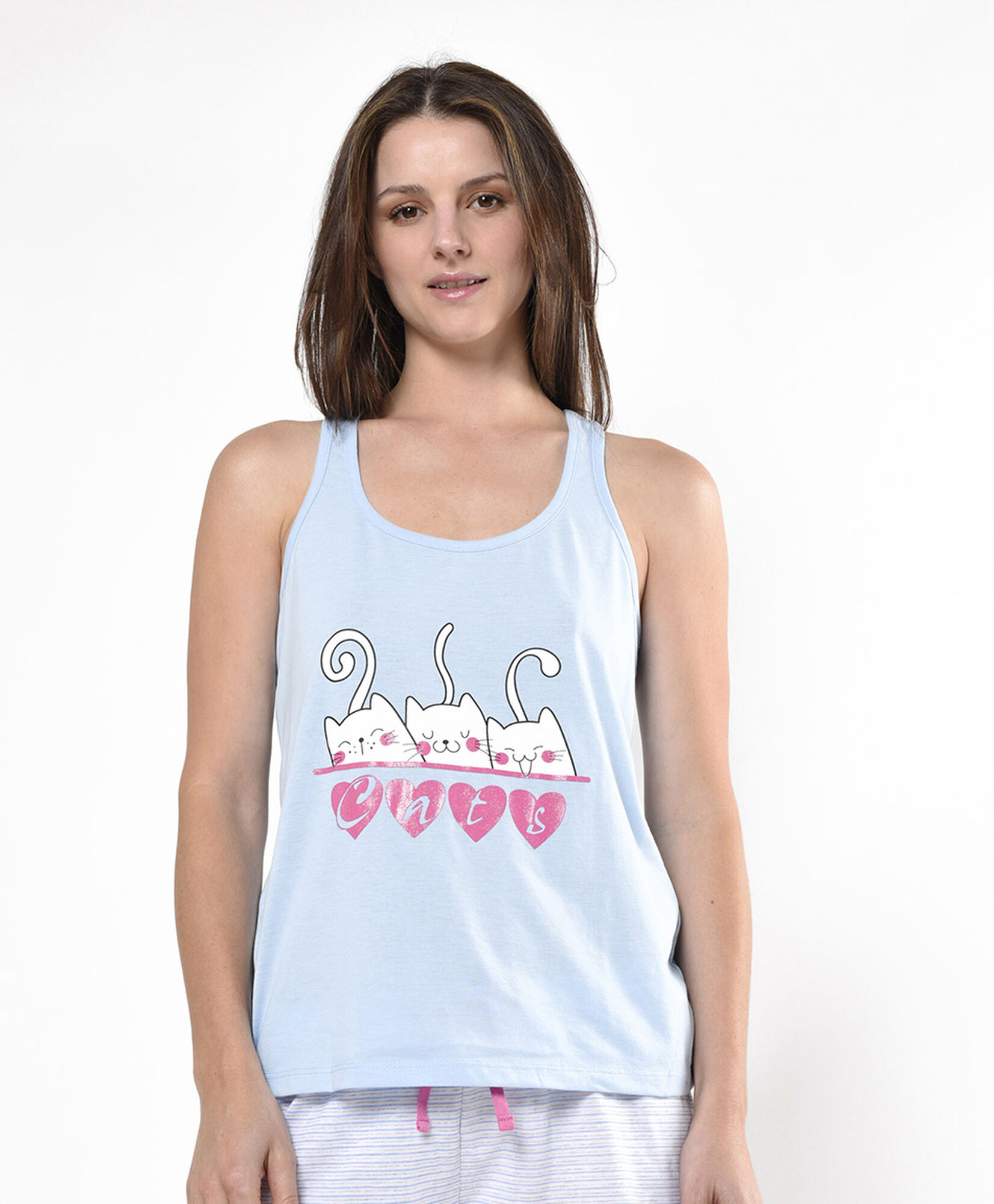 Pijama mujer cats 2 piezas Pijama mujer cats 2 piezas