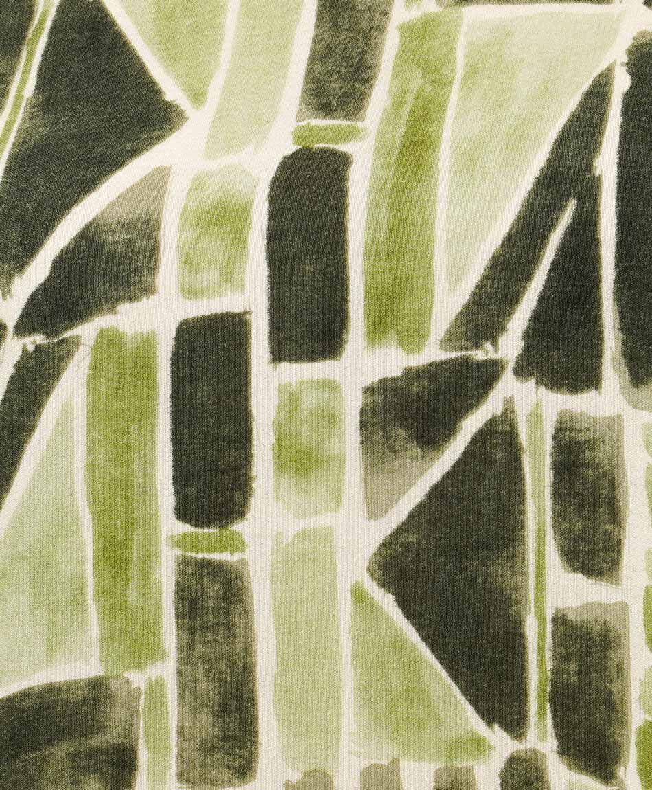 Polera mujer mix print frontal