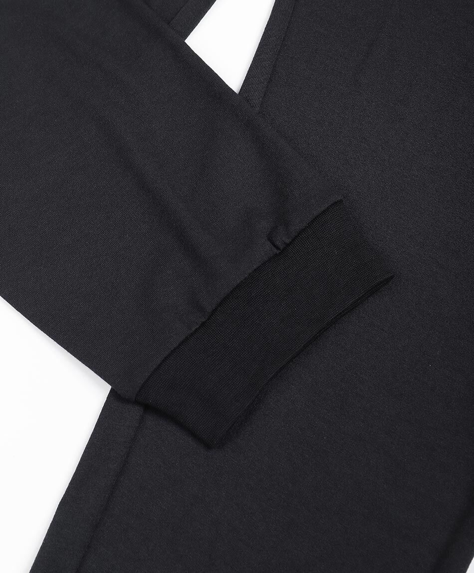 Pijama hombre estampado oso negro