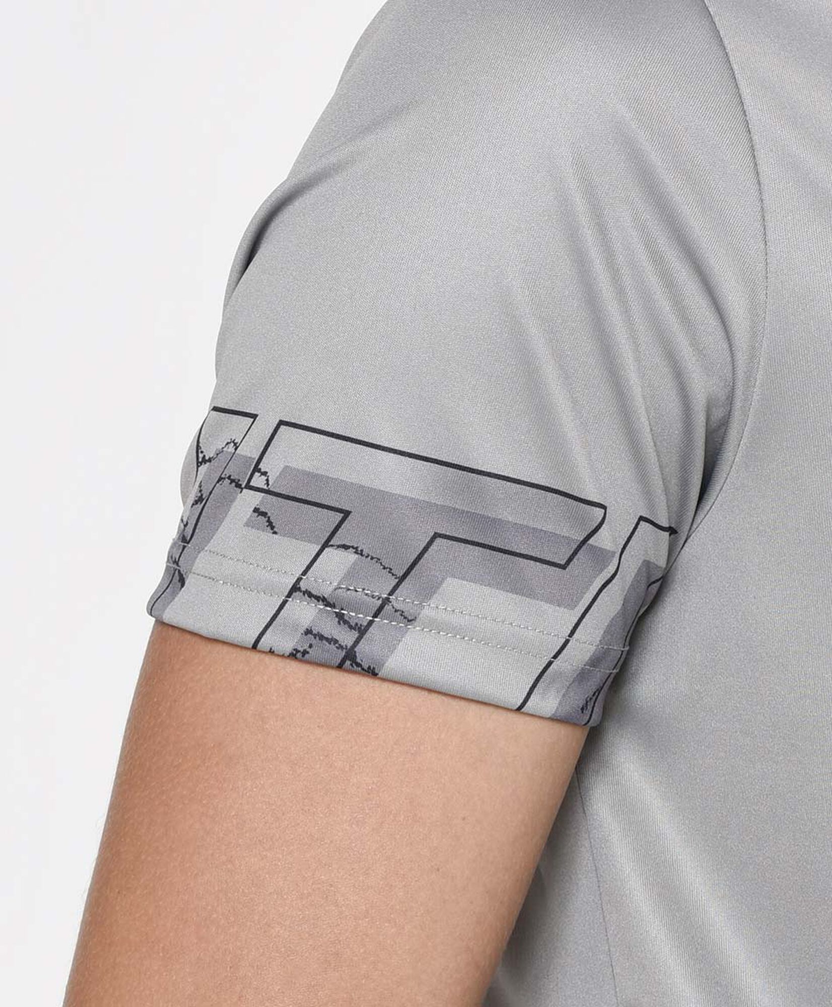 Polera deportiva hombre running texto Polera deportiva hombre running texto