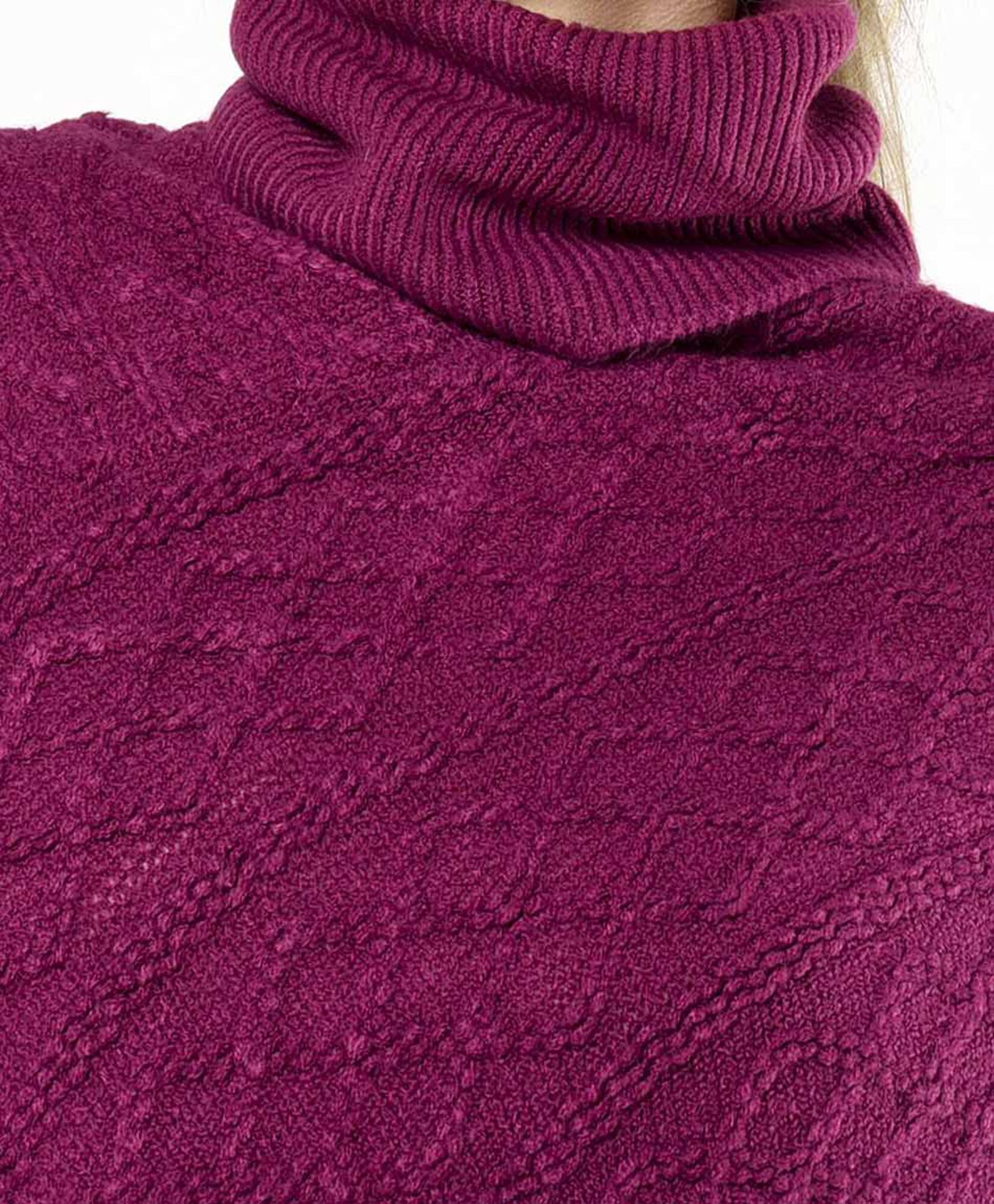 Poncho mujer trenzas Poncho mujer trenzas