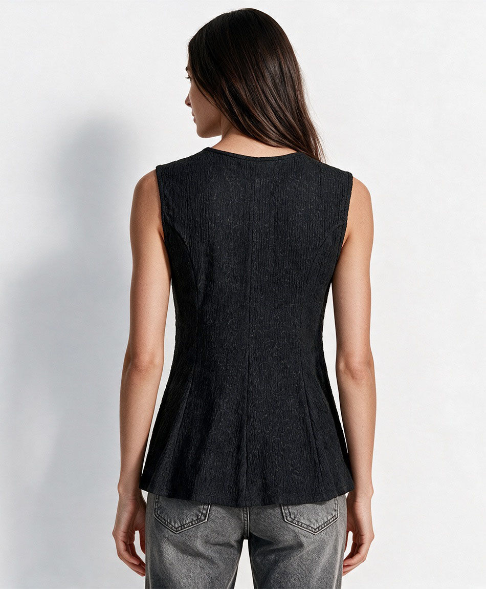 Polera mujer textura