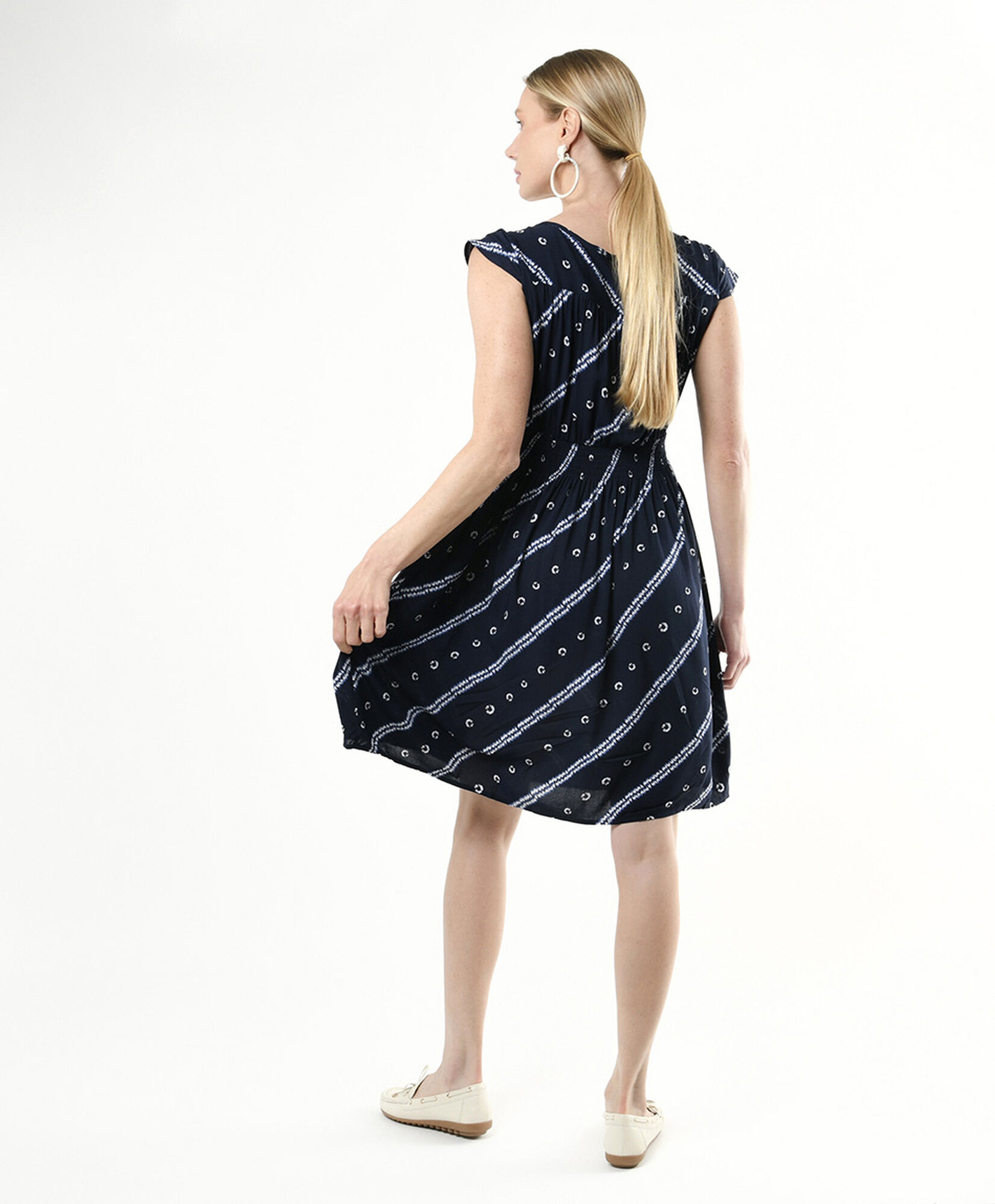 Vestido mujer botones elástico Vestido mujer botones elástico