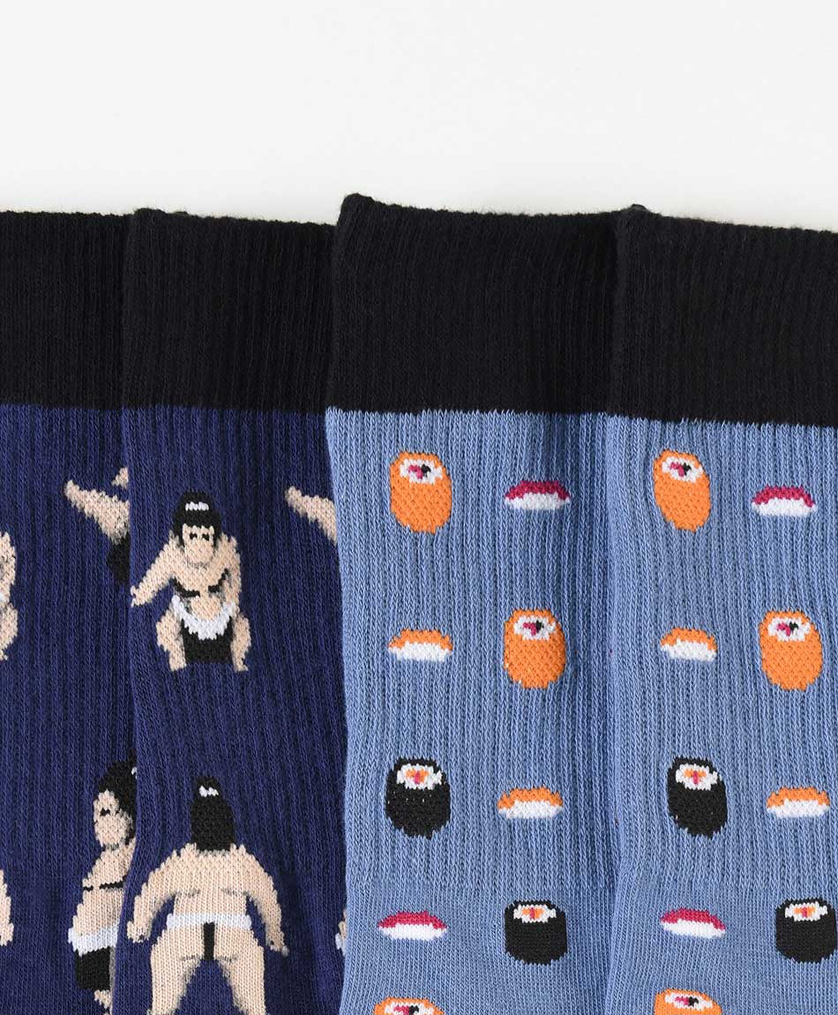 Pack 2 calcetines hombre sushi Pack 2 calcetines hombre sushi