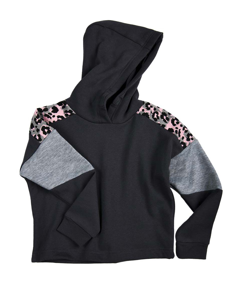 Poler&oacute;n ni&ntilde;a hombros animal print