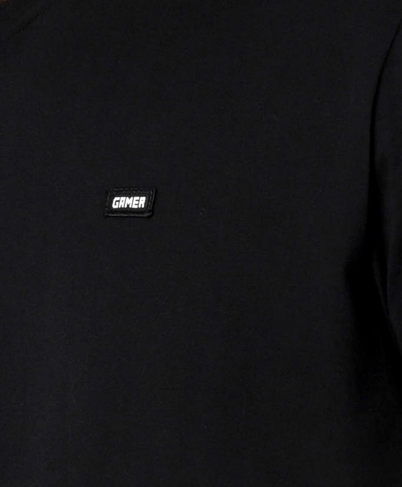 Polera hombre lisa parche gamer Polera hombre lisa parche gamer
