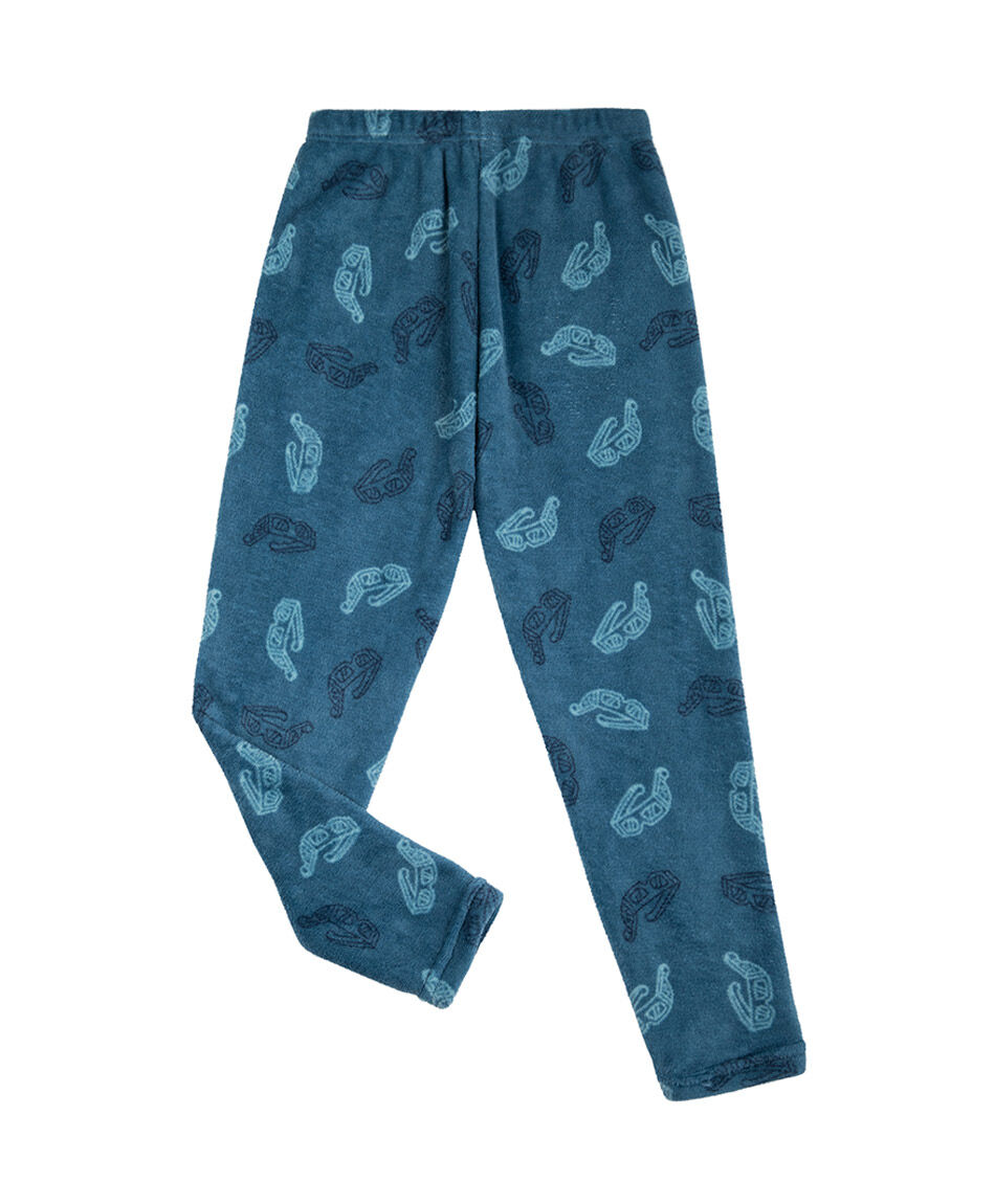 Pijama ni&ntilde;o estampado movie time