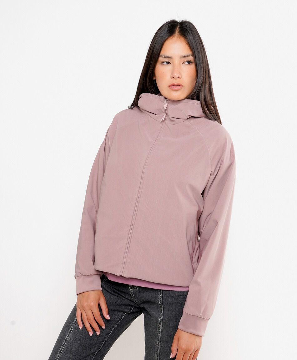Chaqueta mujer reversible  polar