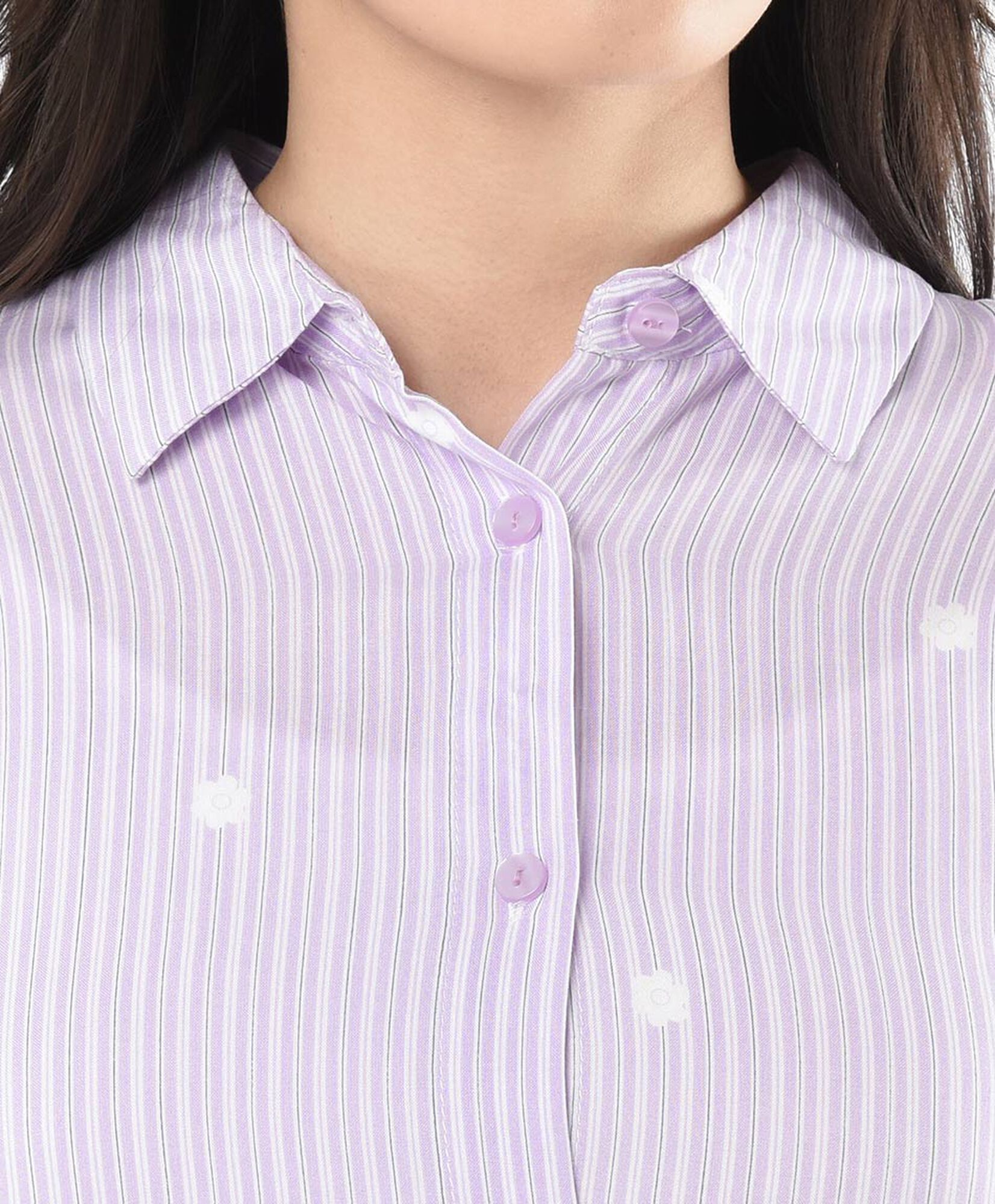 Blusa mujer líneas flores Blusa mujer líneas flores