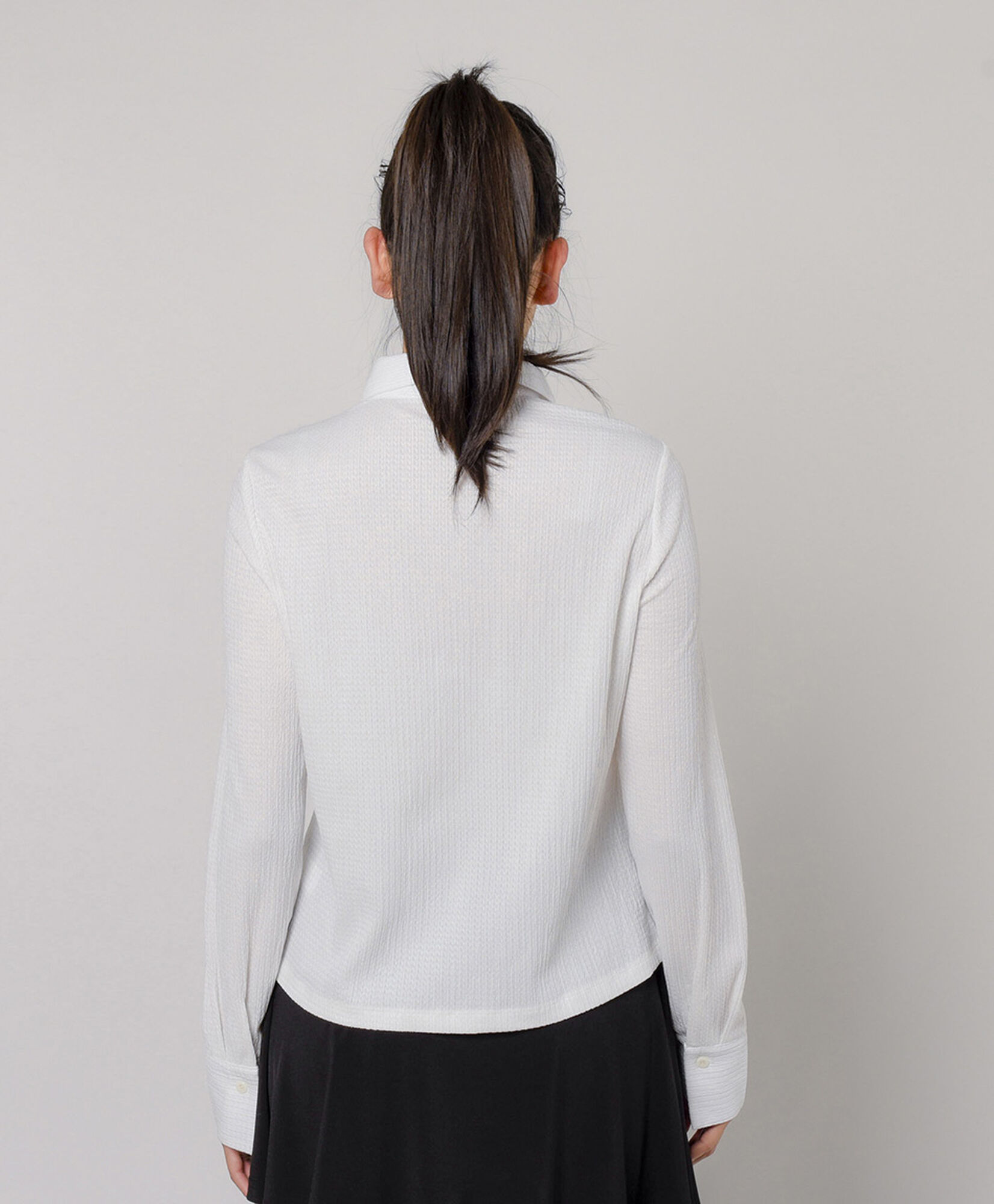 Blusa mujer encaje botones Blusa mujer encaje botones