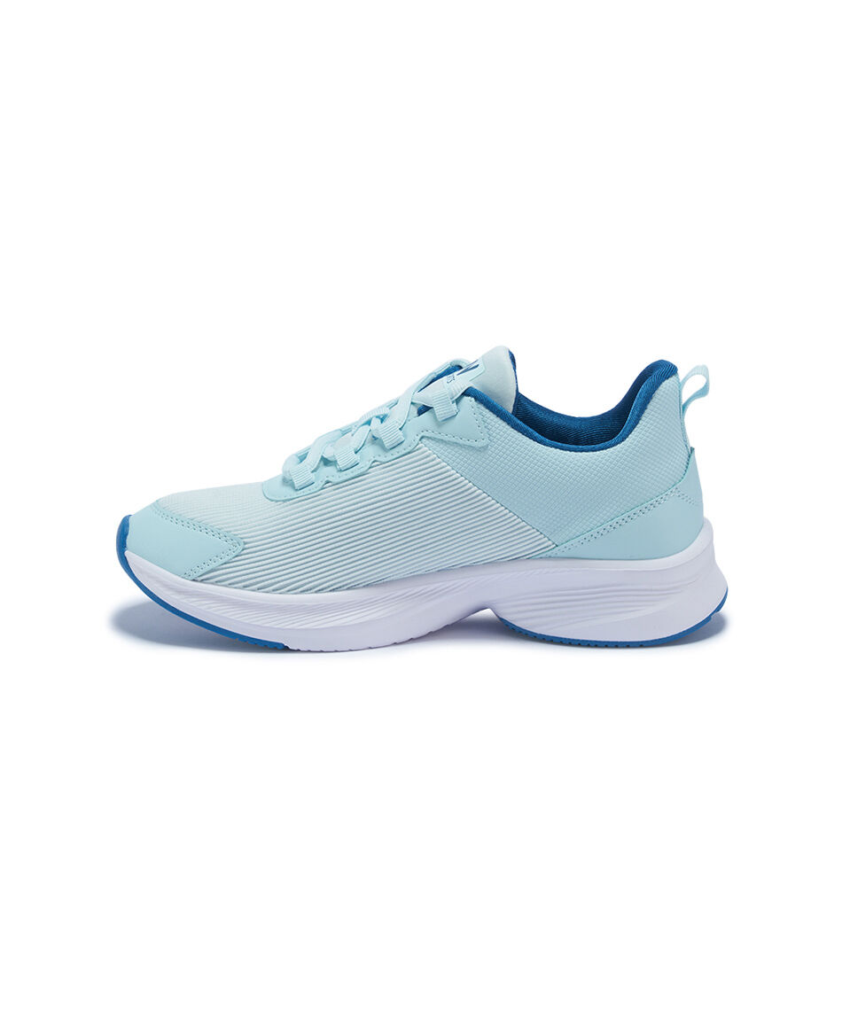 Zapatillas mujer sport confort celeste