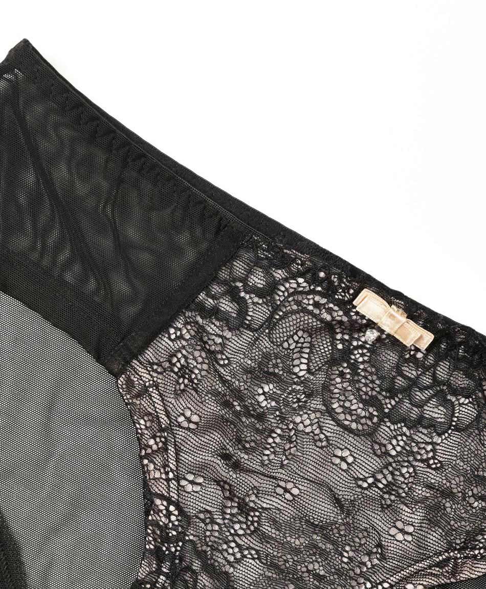 Pantaleta mujer encaje y transparencia