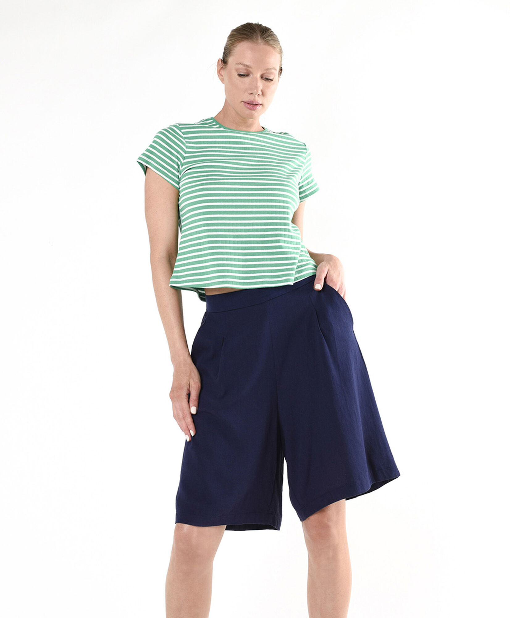 Short mujer largo wide Short mujer largo wide