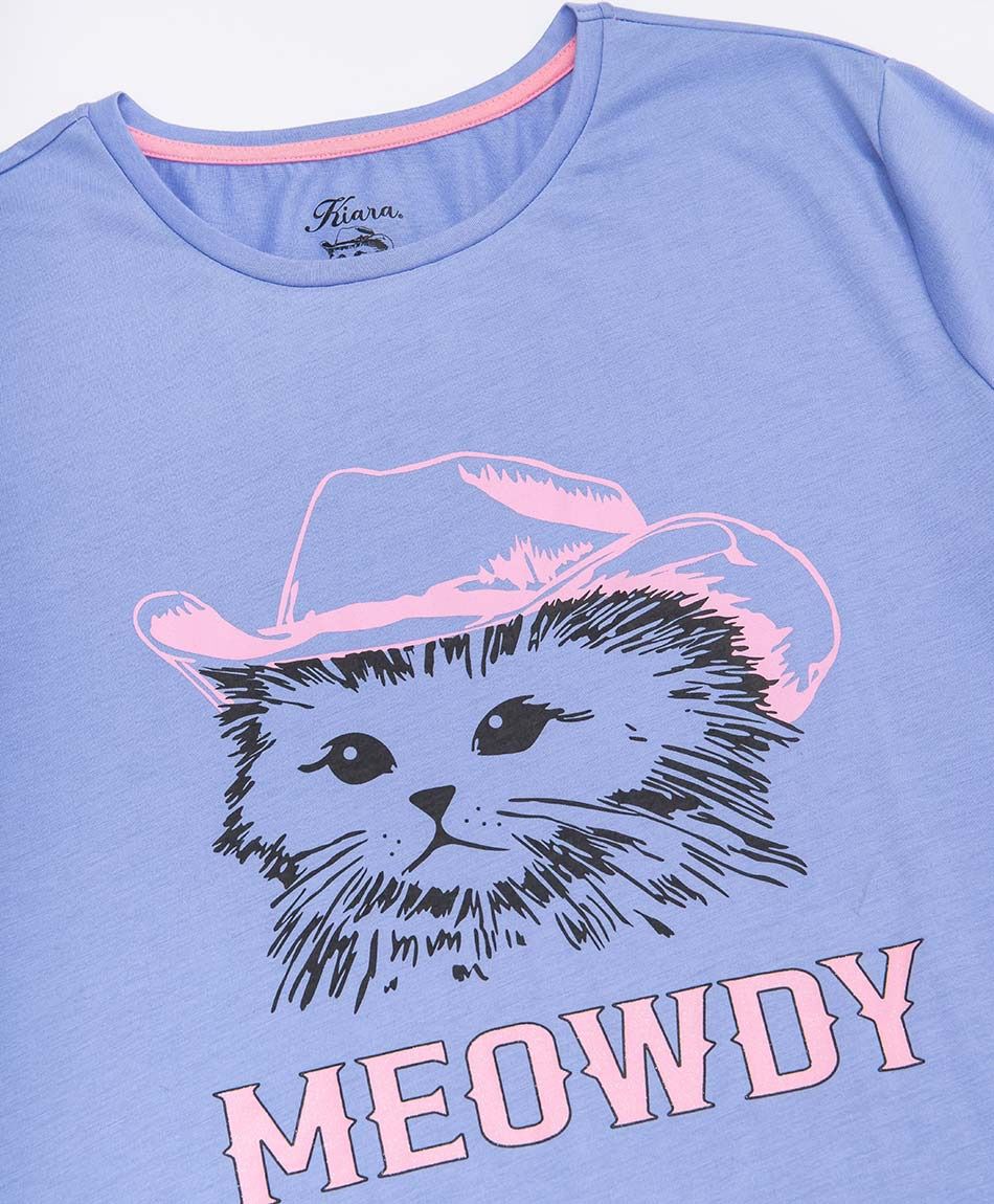 Camisola mujer gato cowboy