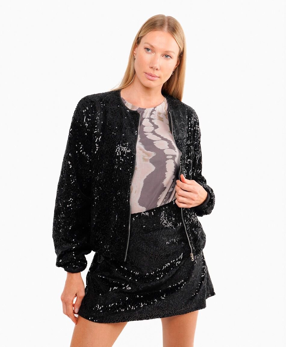 Falda mujer short black party