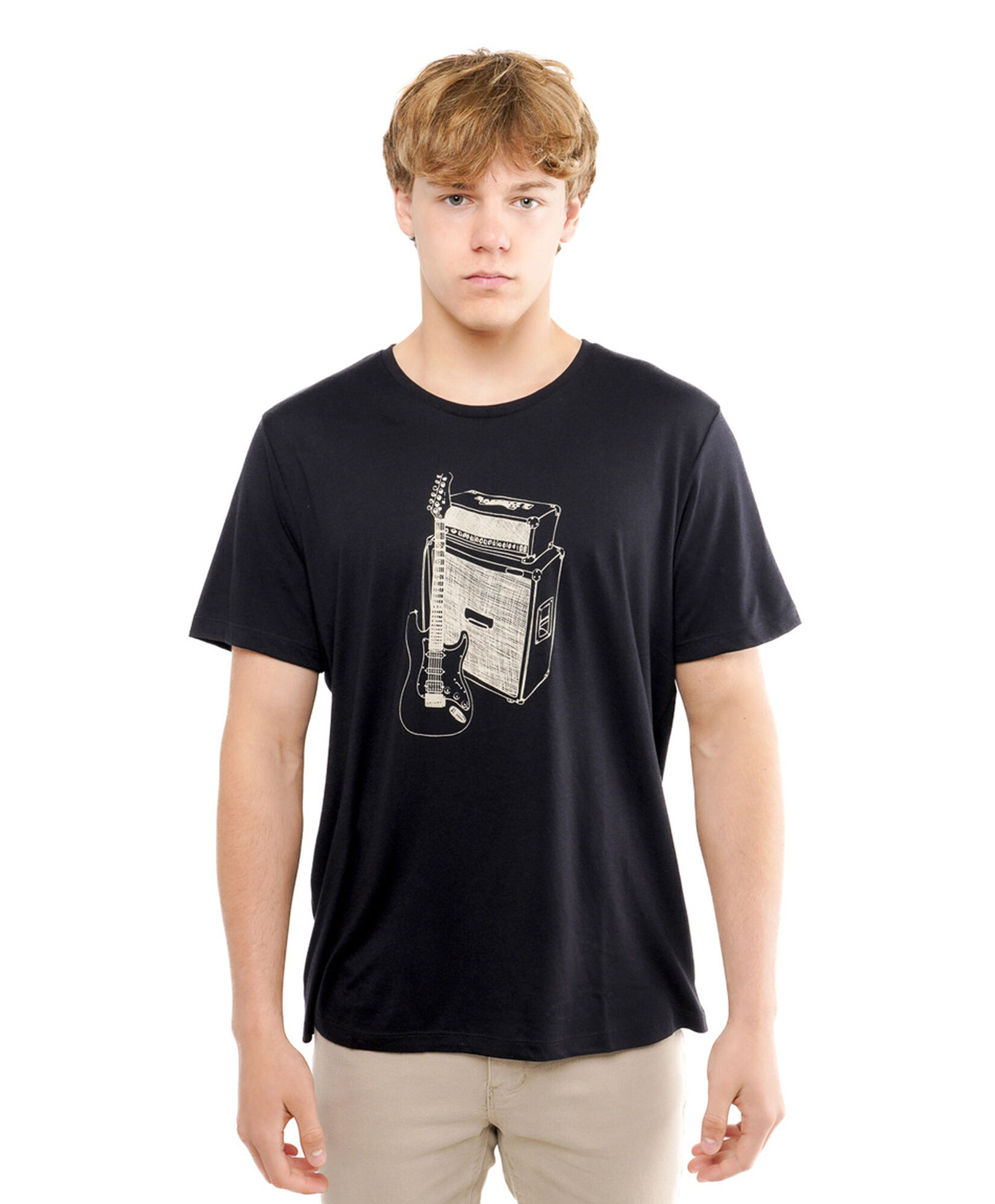 Polera hombre guitarra Polera hombre guitarra