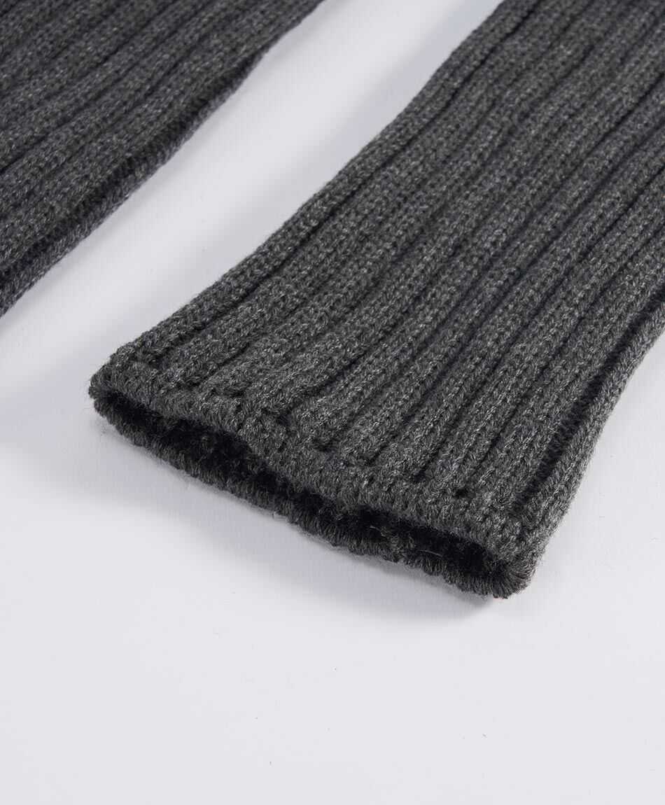 Polaina escolar gris