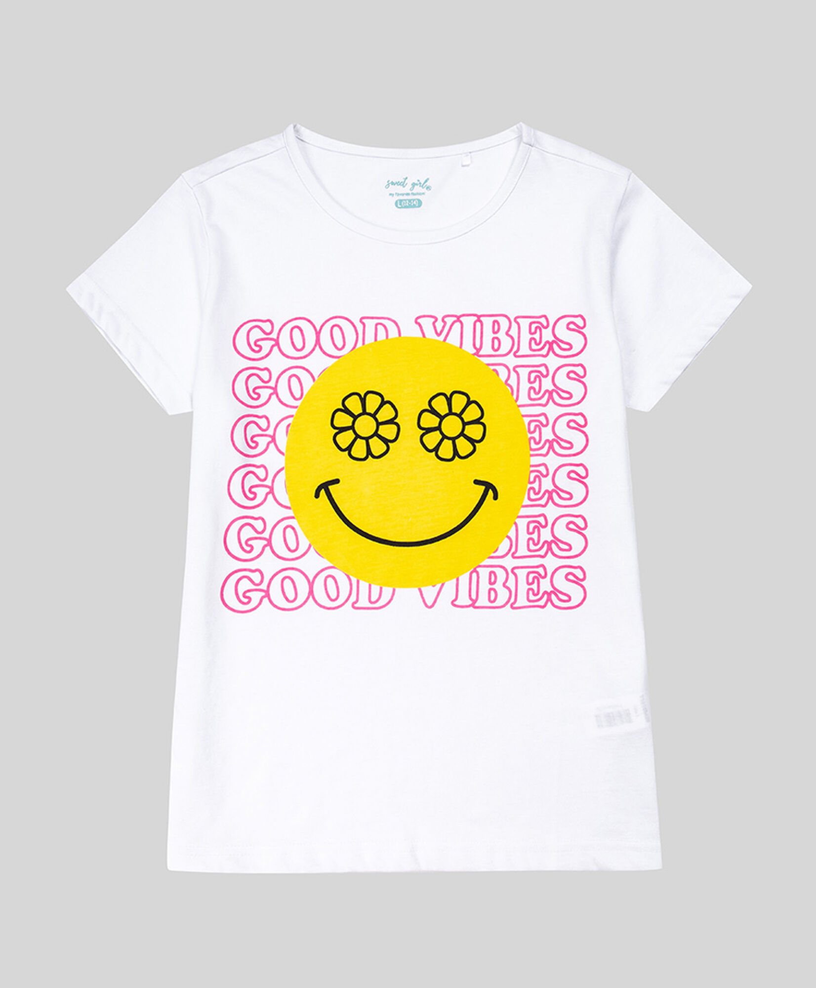Polera niña good vibes Polera niña good vibes