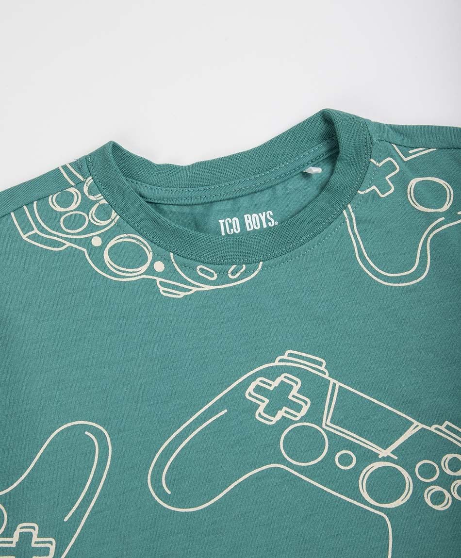 Polera ni&ntilde;o control gamer