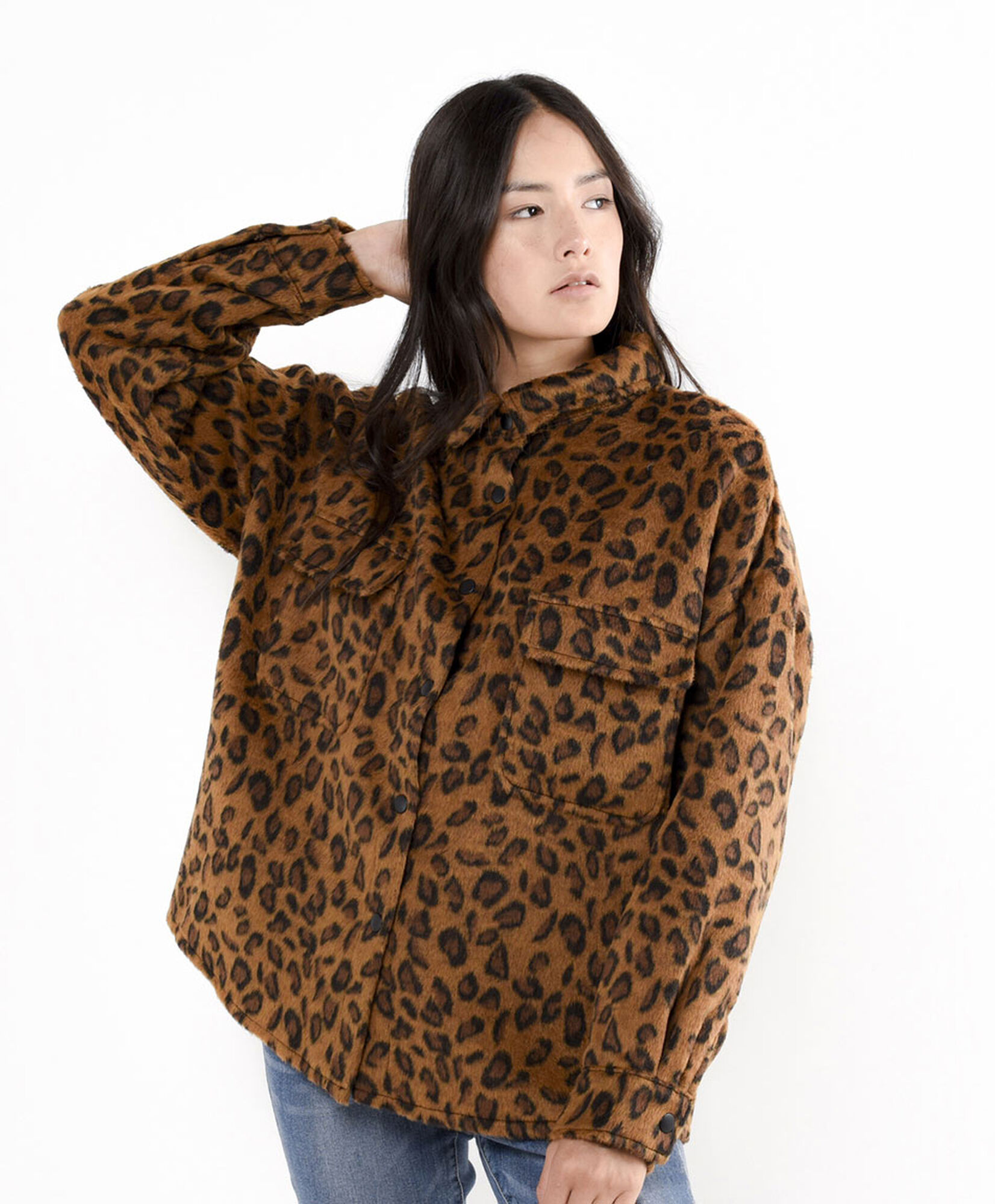 Chaqueta mujer estampado animal print Chaqueta mujer estampado animal print