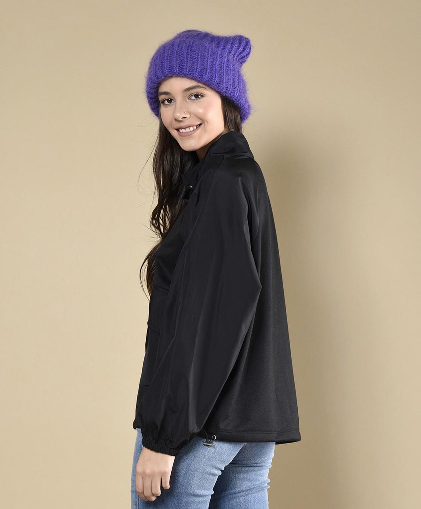 Chaqueta mix nylon Chaqueta mix nylon