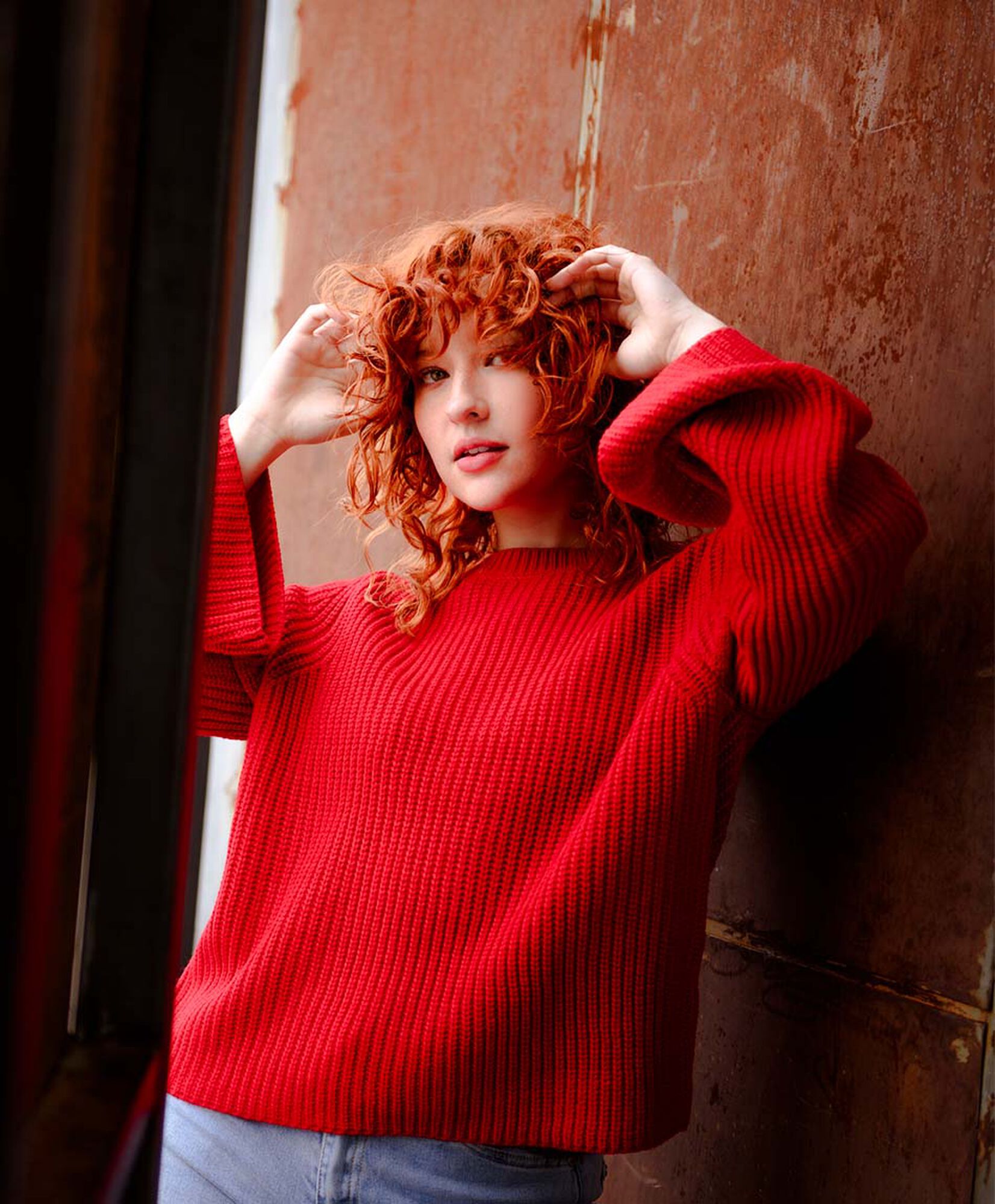Sweater mujer manga ancha crop Sweater mujer manga ancha crop