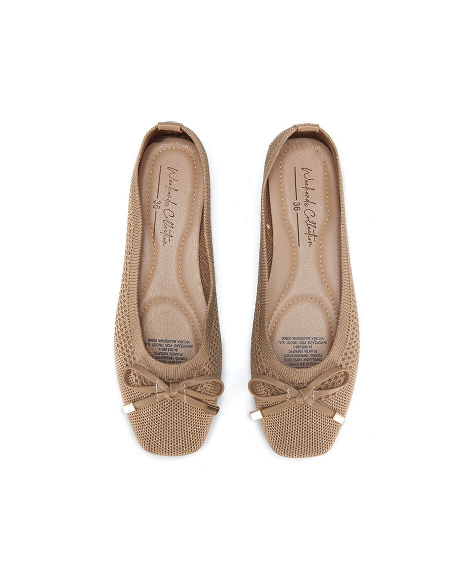 Ballerina mujer tejida cinta
