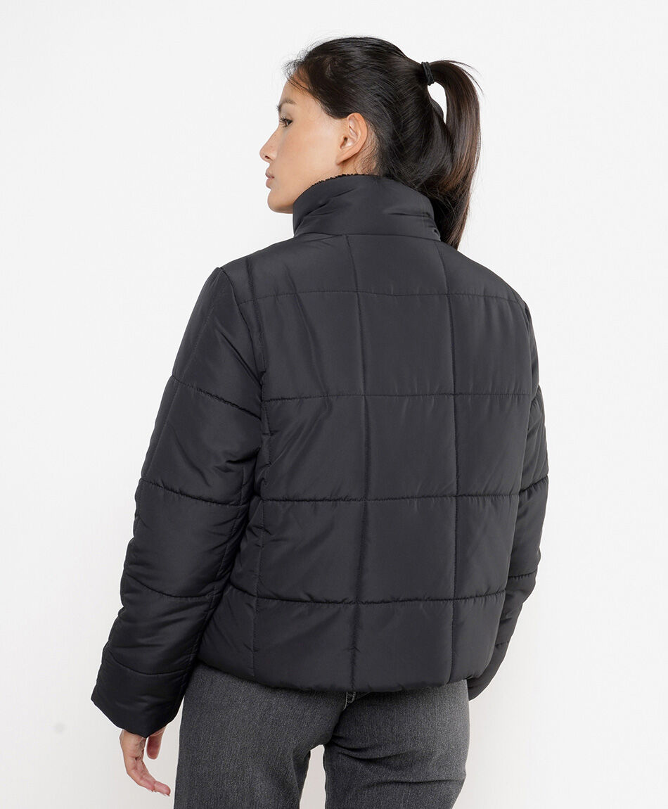 Parka mujer cuello chiporro