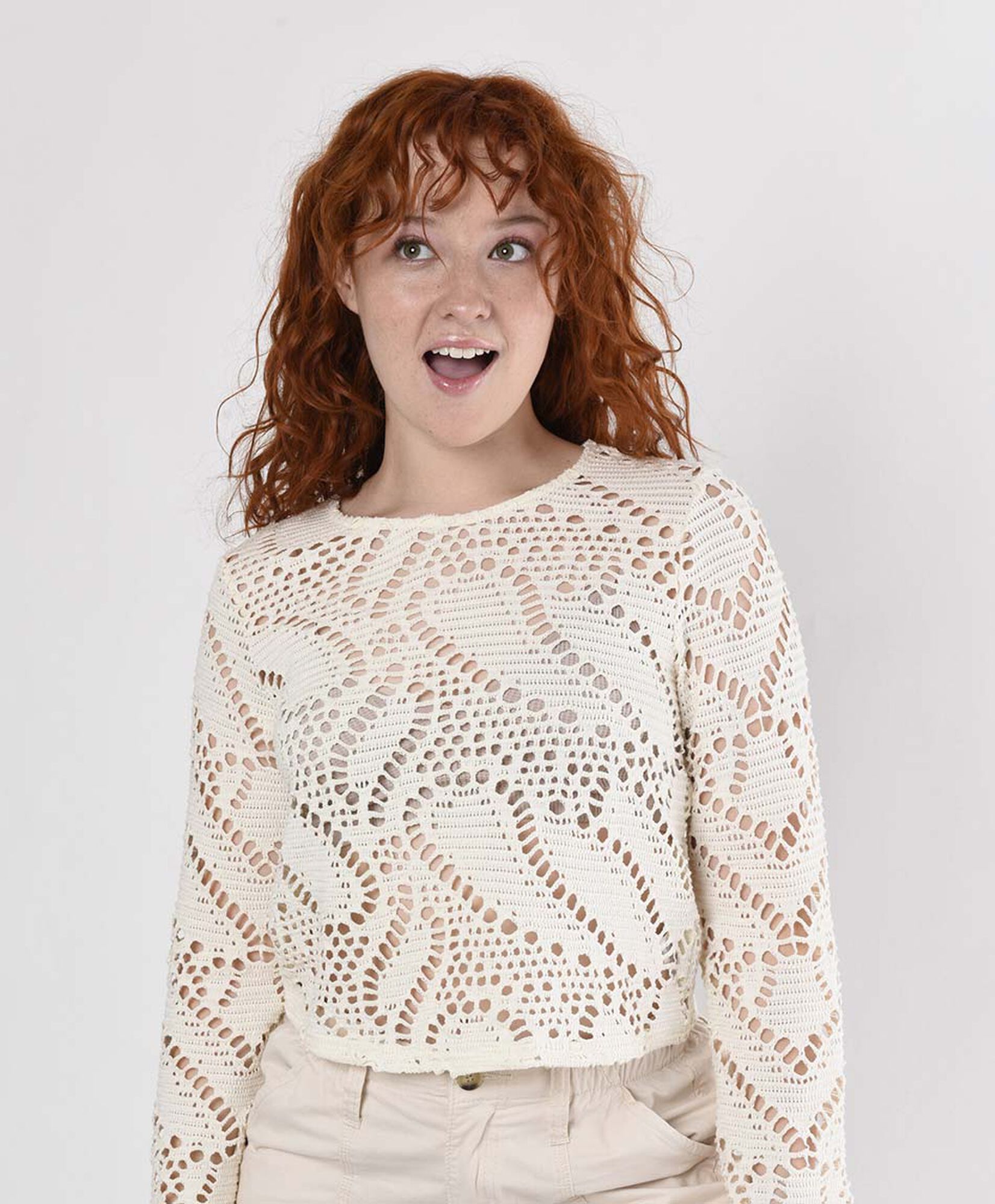 Tejido mujer crochet puntos calados Tejido mujer crochet puntos calados