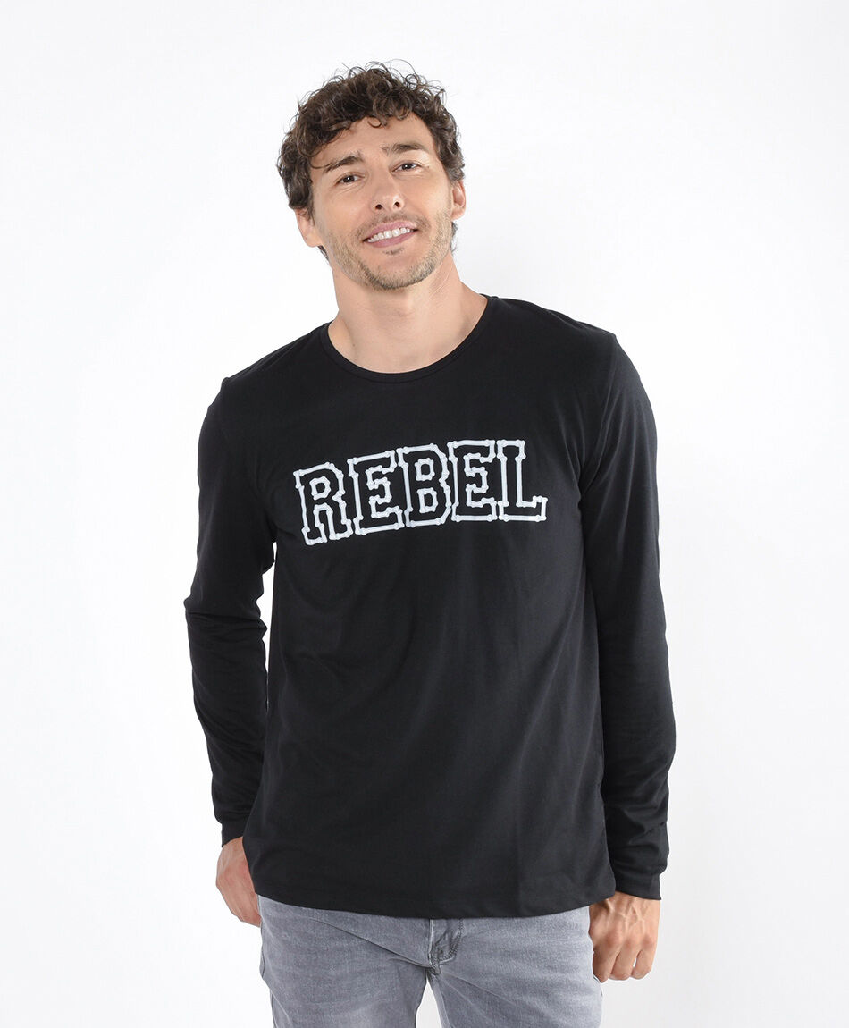 Polera hombre rebel