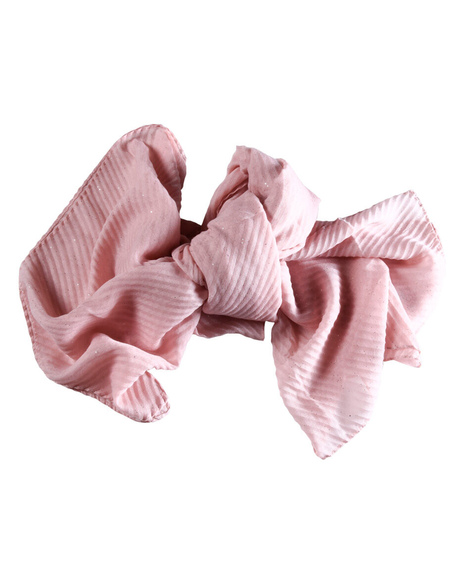 Bufanda glitter arrugada