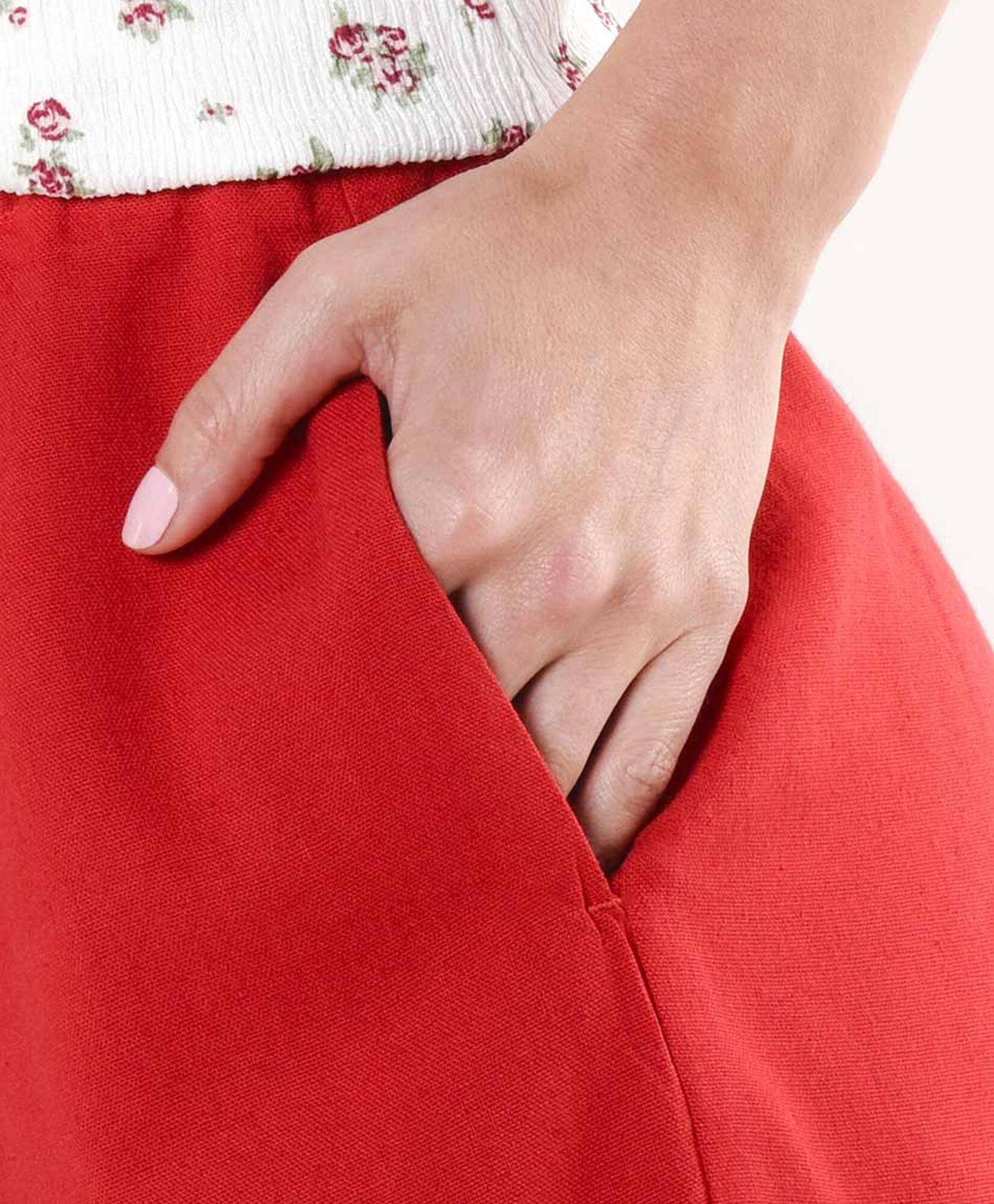 Short mujer rojo lazo Short mujer rojo lazo