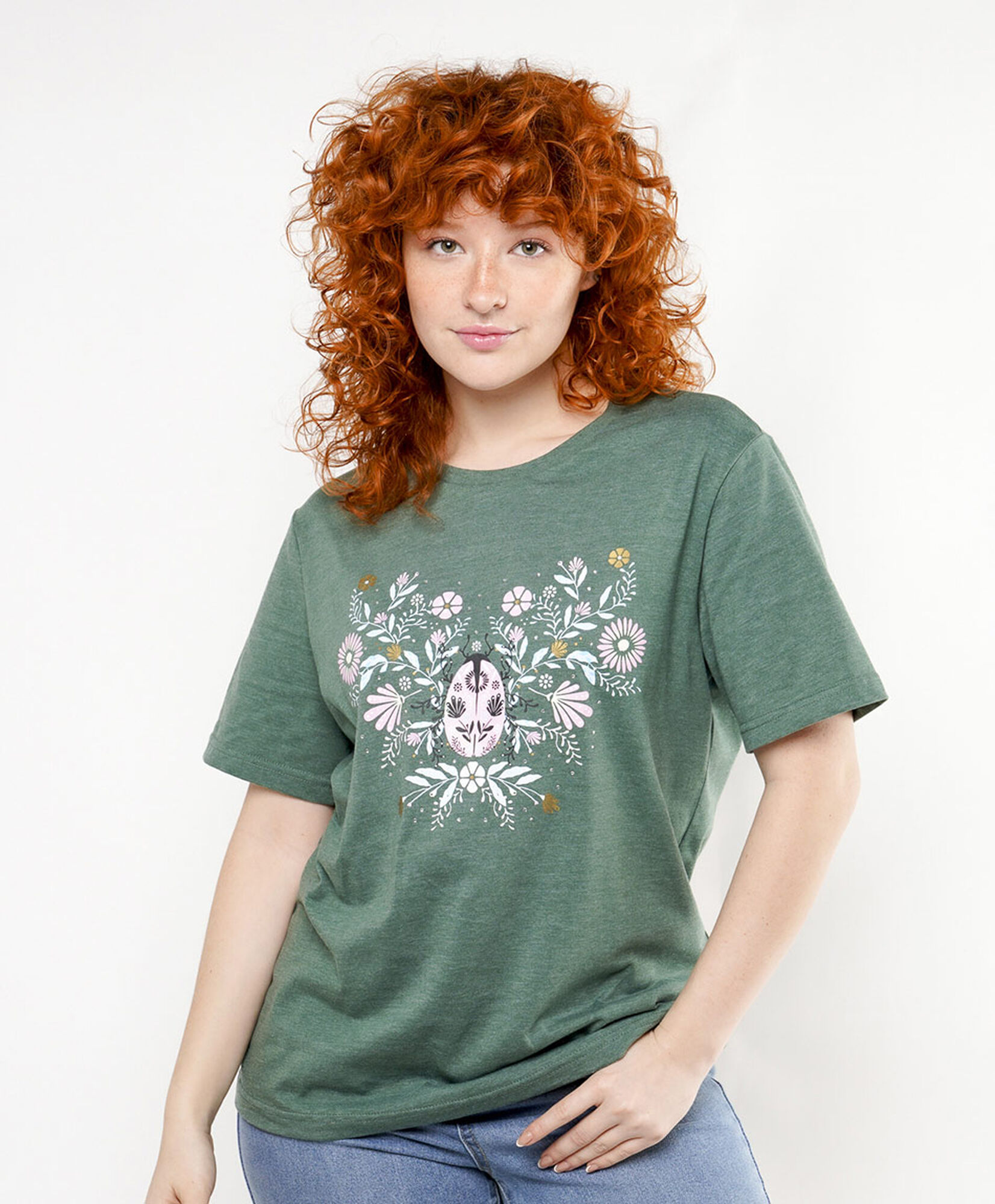 Polera mujer escarabajo Polera mujer escarabajo