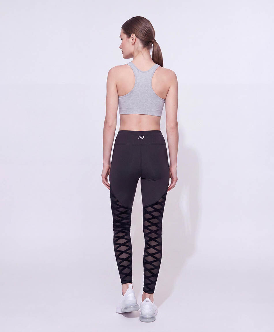 Calza deportiva mujer malla