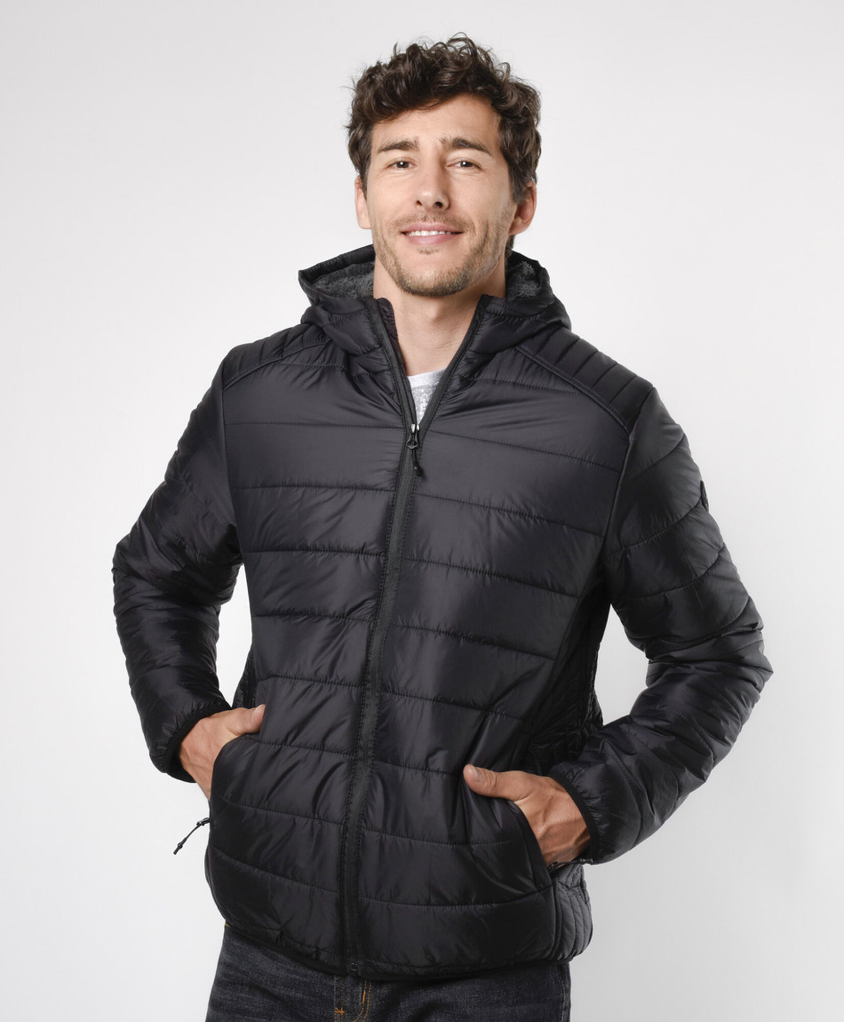 Parka hombre forrada Parka hombre forrada