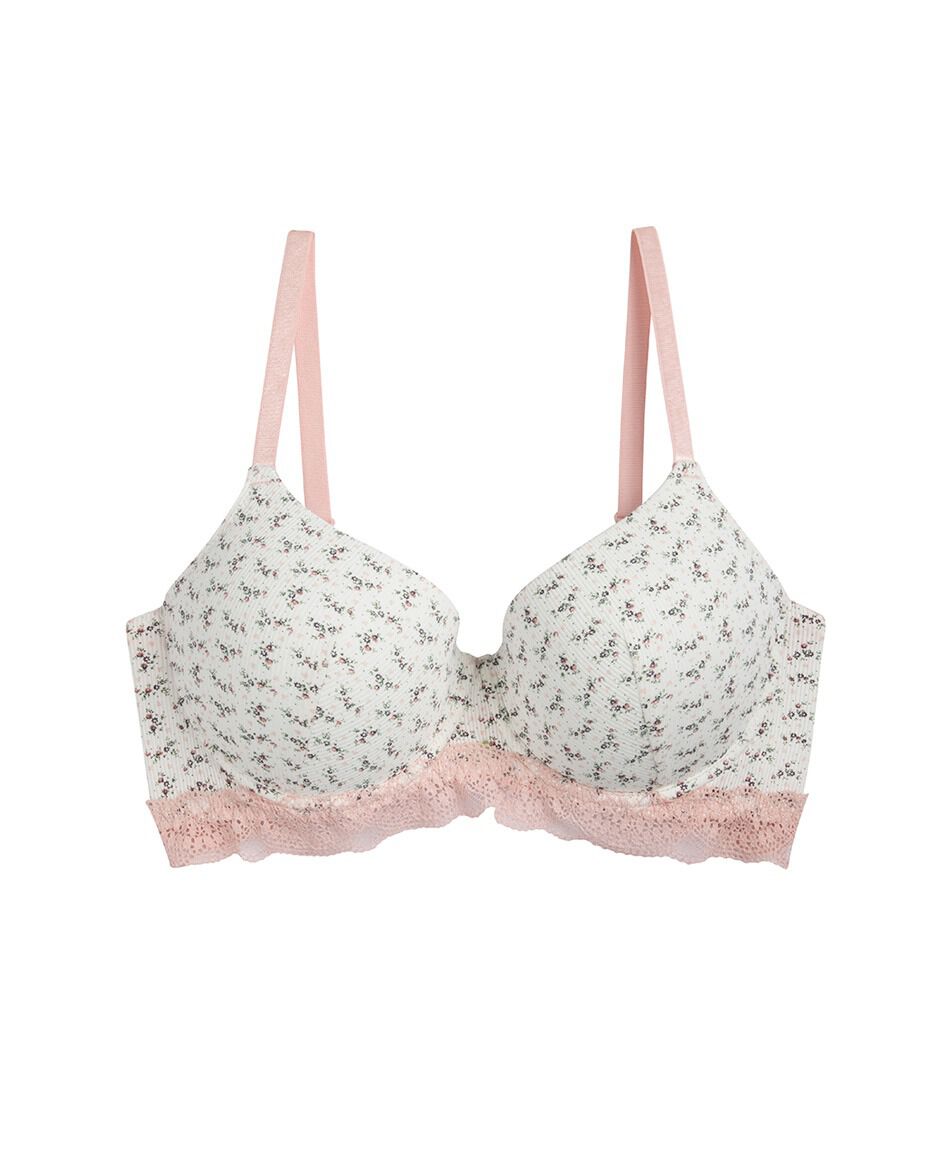 Sost&eacute;n mujer algod&oacute;n mini florcitas