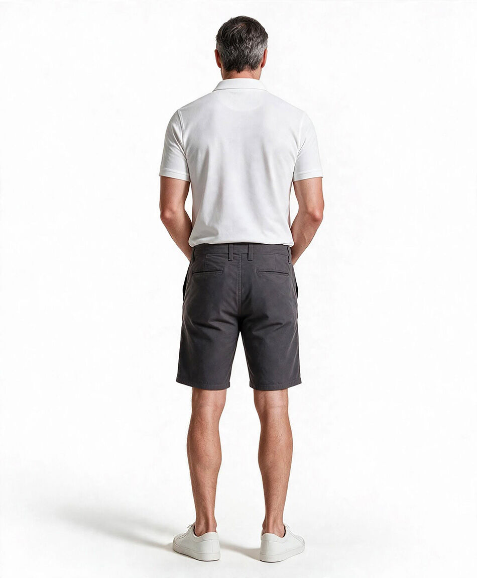 Short hombre gris algod&oacute;n