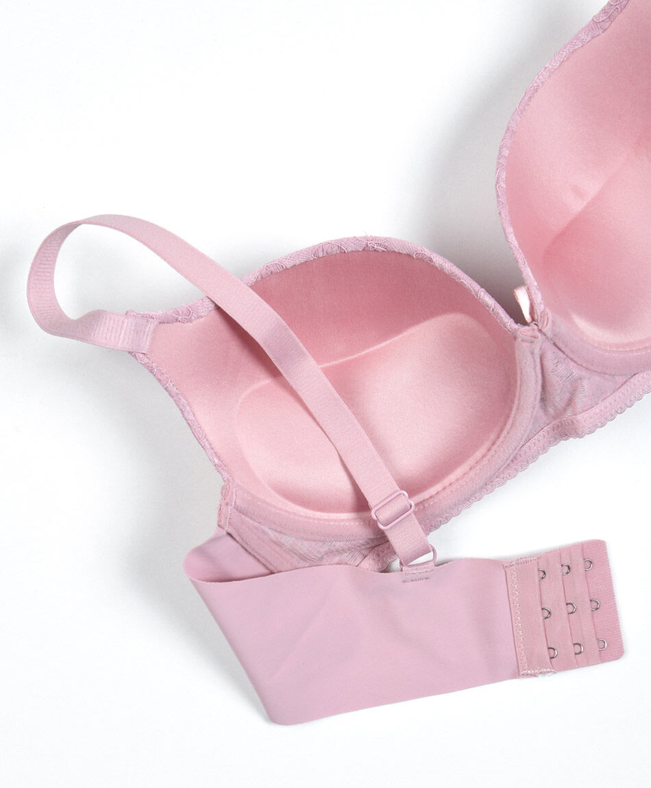 Sost&eacute;n mujer floreado push up