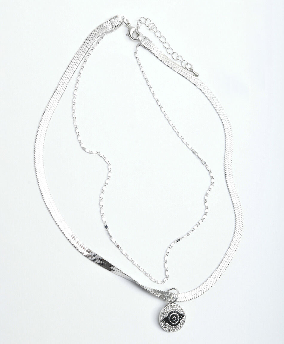 Collar mujer doble 1 pieza