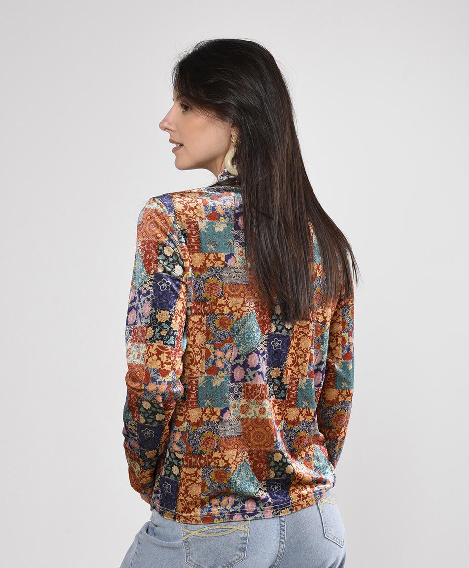 Blusa mujer velvet