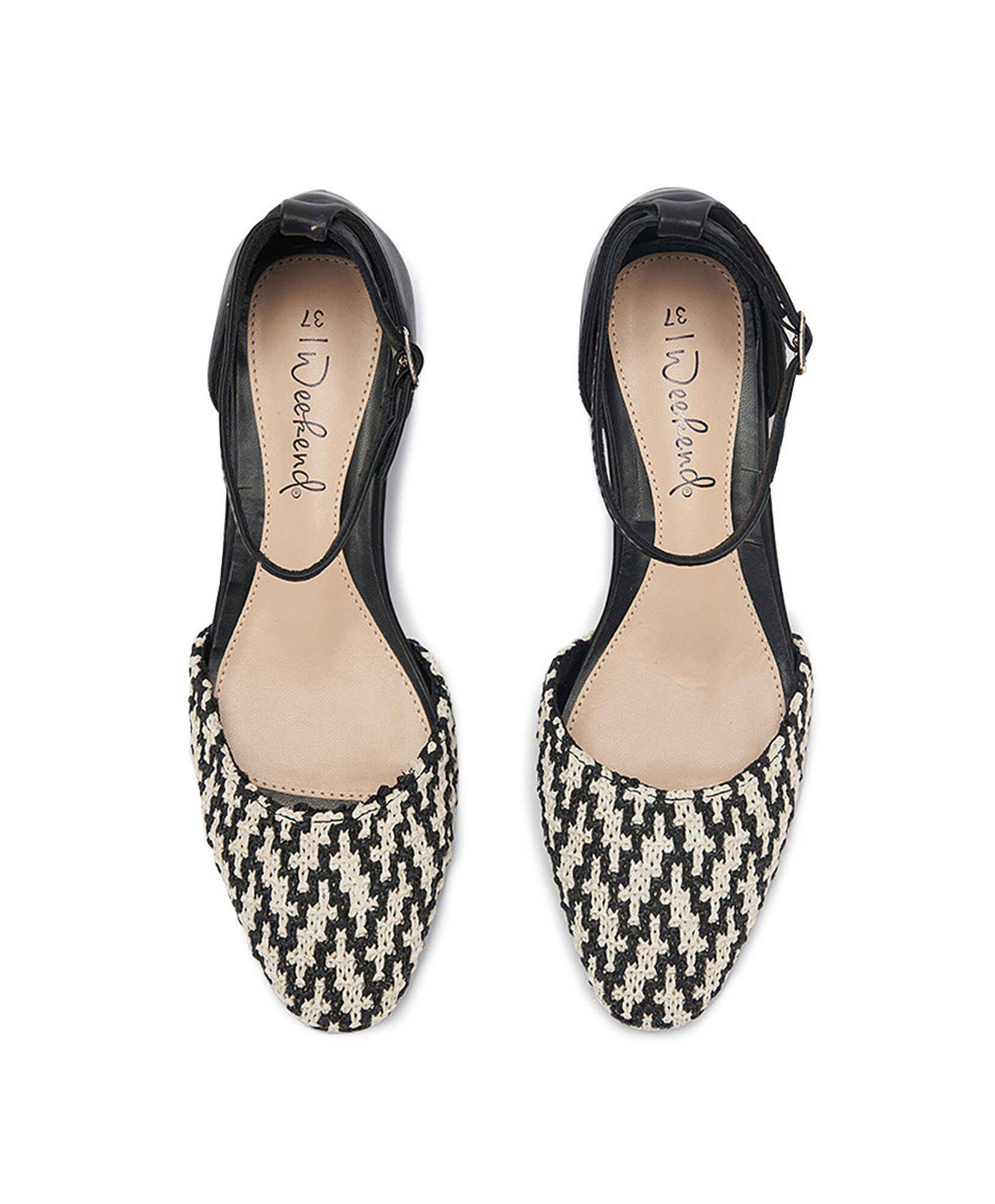 Zapato mujer punta tejida Zapato mujer punta tejida